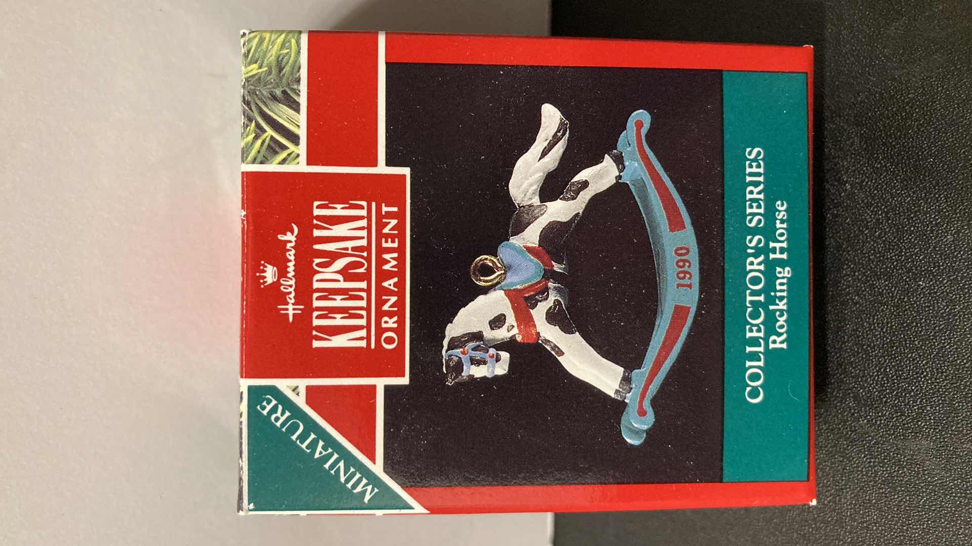 Photo 1 of NEW HALLMARK KEEPSAKE ROCKING HORSE COLLECTORS SERIES ORNAMENTS (3)