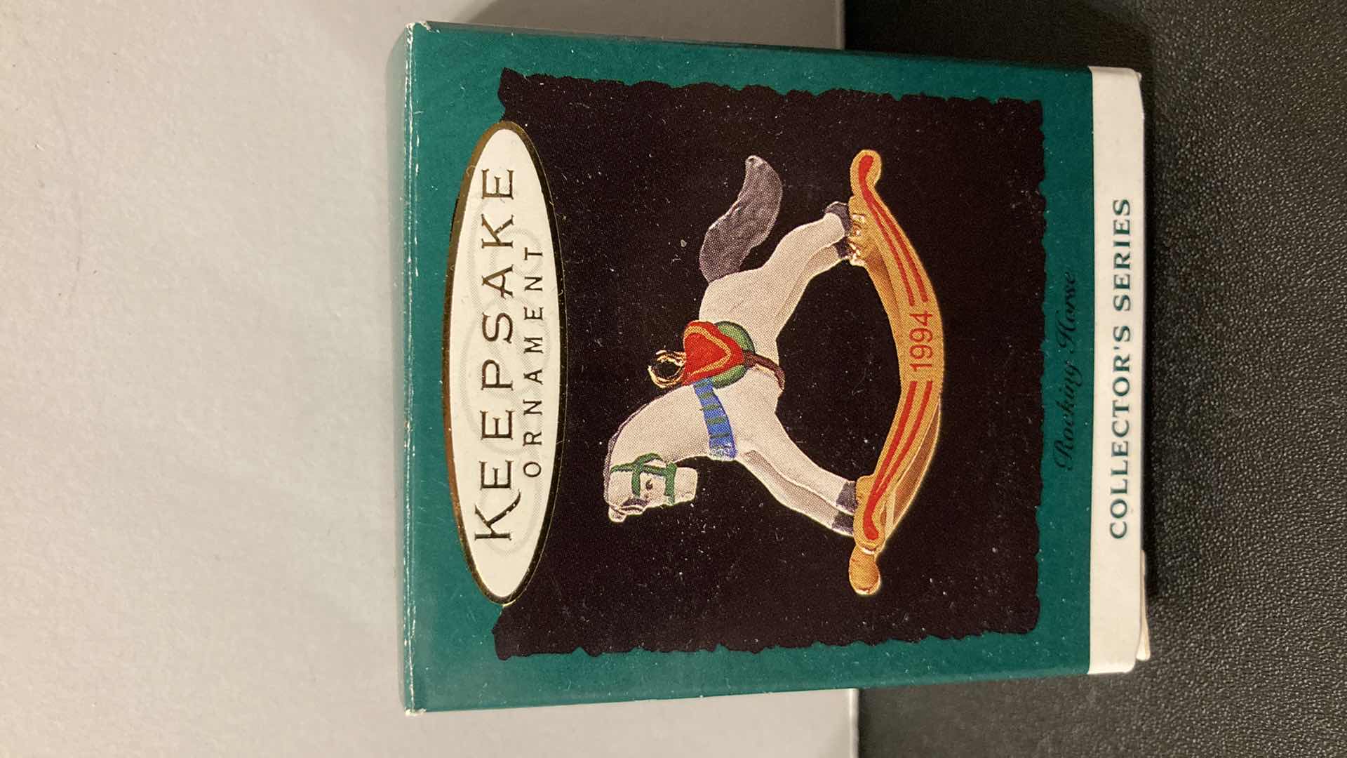 Photo 1 of NEW HALLMARK KEEPSAKE ROCKING HORSE COLLECTORS SERIES ORNAMENTS (3)