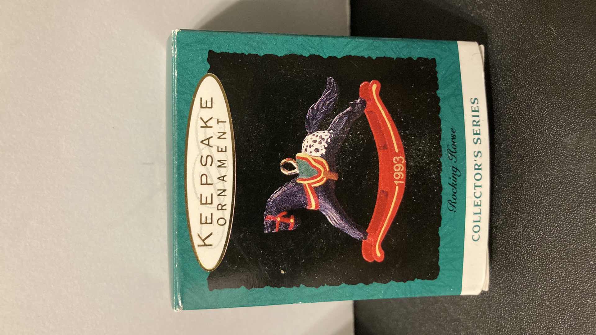 Photo 1 of NEW HALLMARK KEEPSAKE ROCKING HORSE COLLECTORS SERIES ORNAMENTS (3)