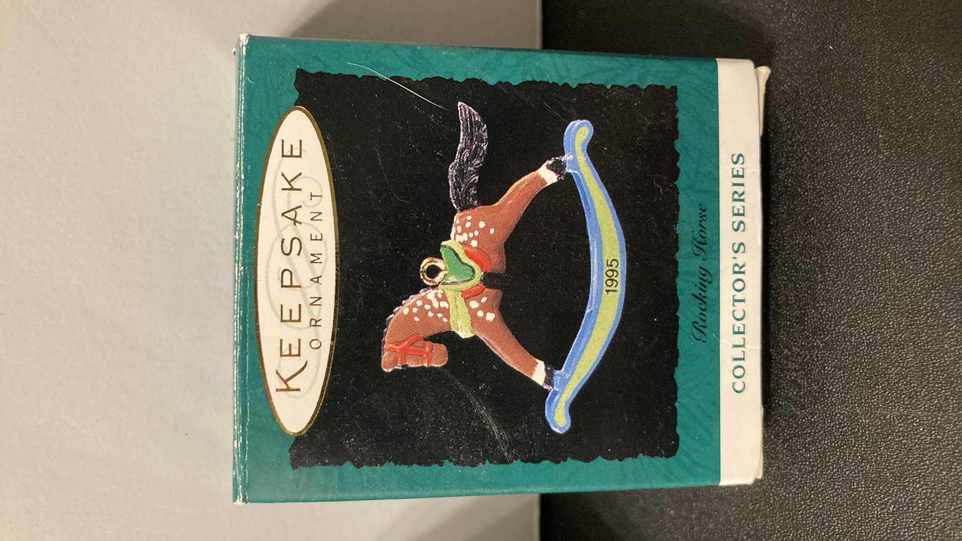 Photo 1 of NEW HALLMARK KEEPSAKE ROCKING HORSE COLLECTORS SERIES ORNAMENTS (3)