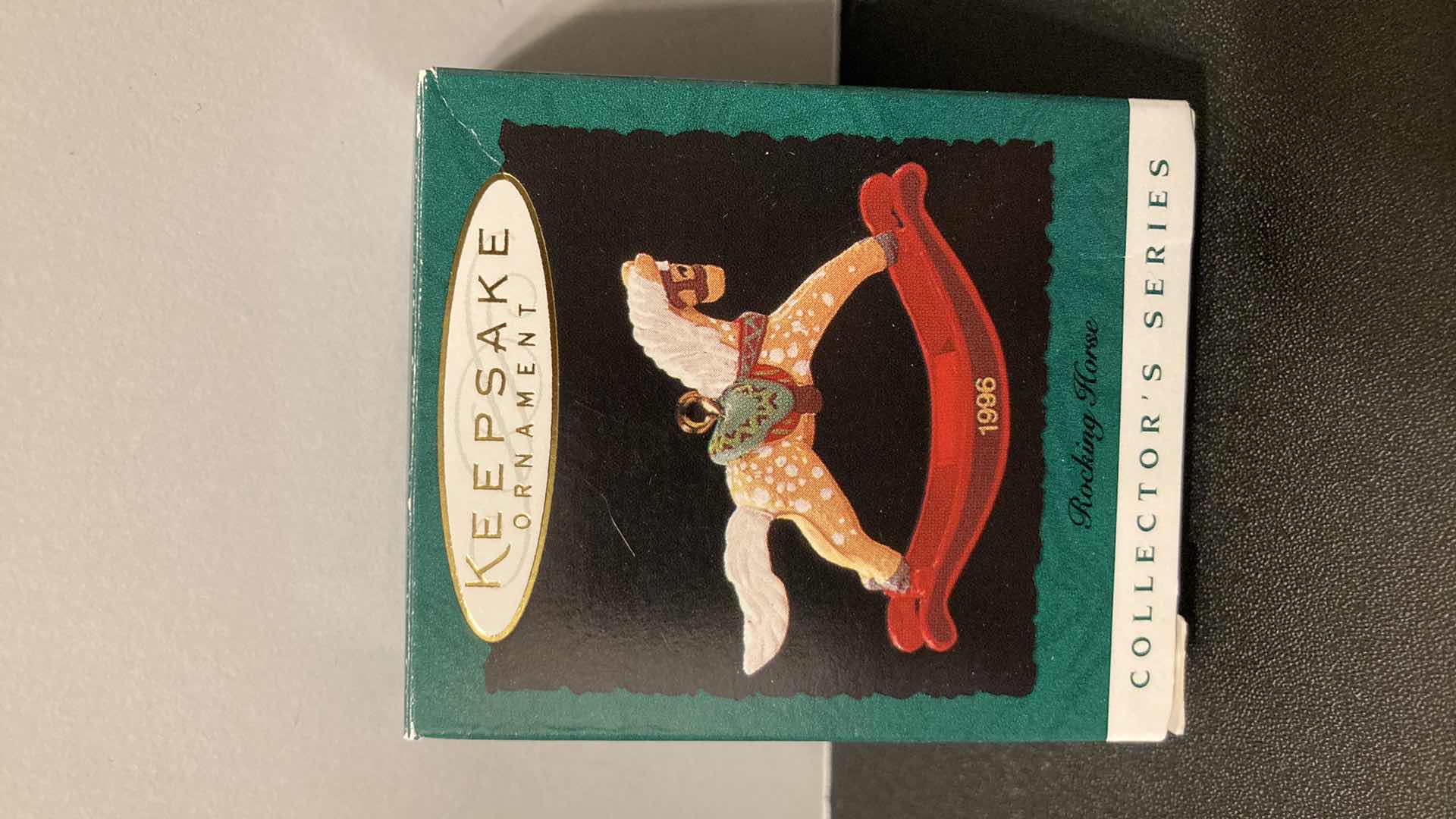 Photo 1 of NEW HALLMARK KEEPSAKE ROCKING HORSE COLLECTORS SERIES ORNAMENTS (3)