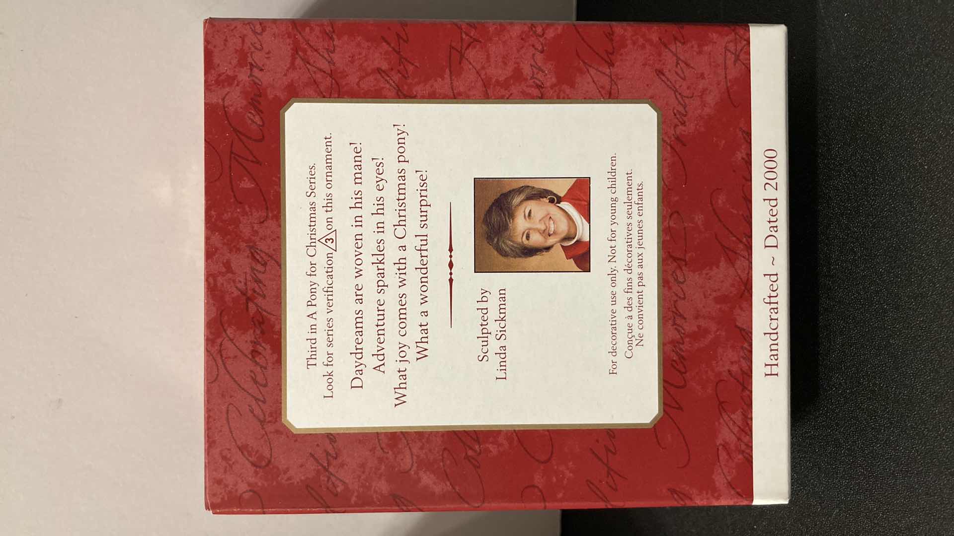 Photo 1 of NEW HALLMARK KEEPSAKE PONY FOR CHRISTMAS COLLECTORS SERIES ORNAMENTS (2)