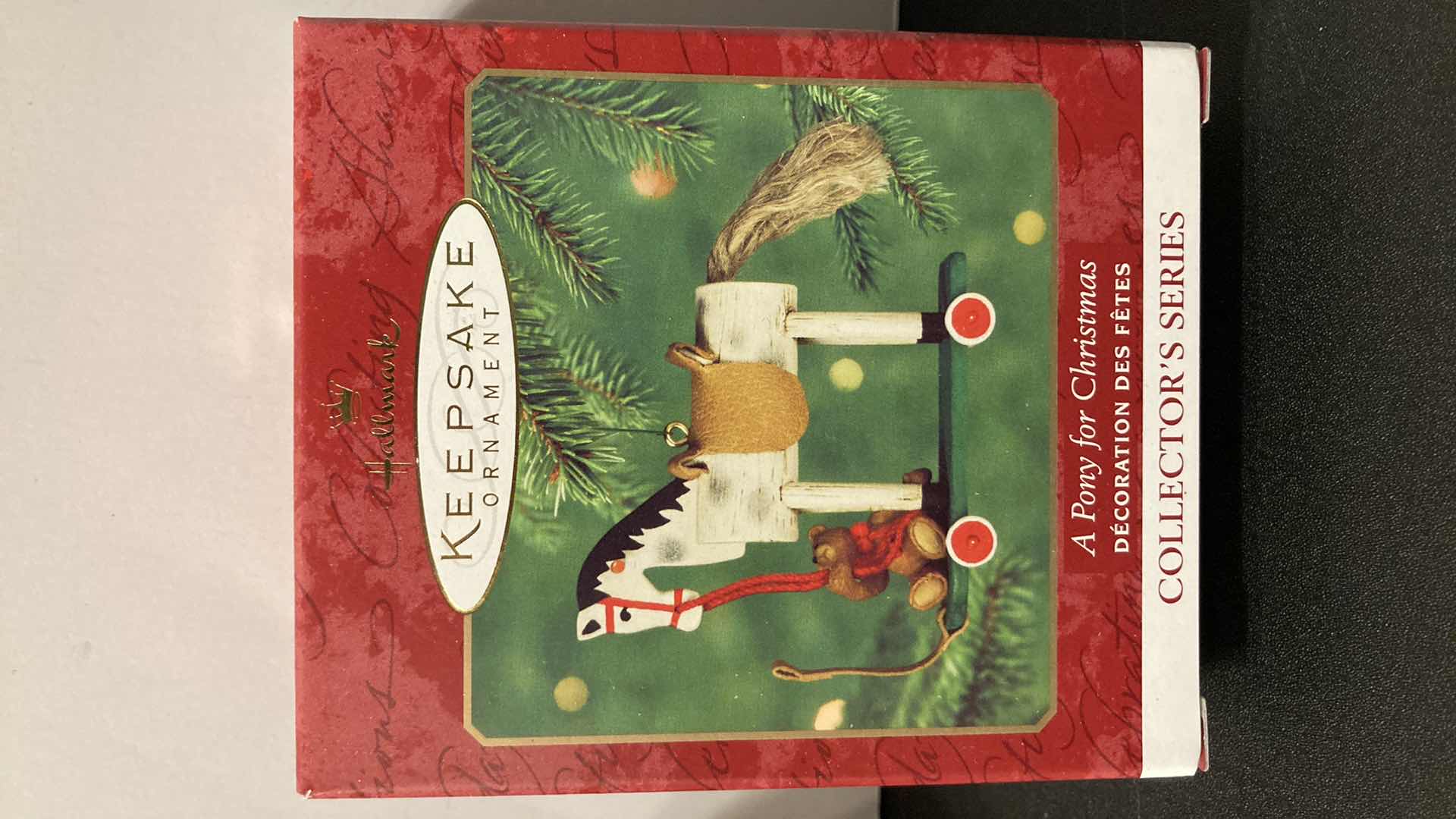Photo 1 of NEW HALLMARK KEEPSAKE PONY FOR CHRISTMAS COLLECTORS SERIES ORNAMENTS (2)