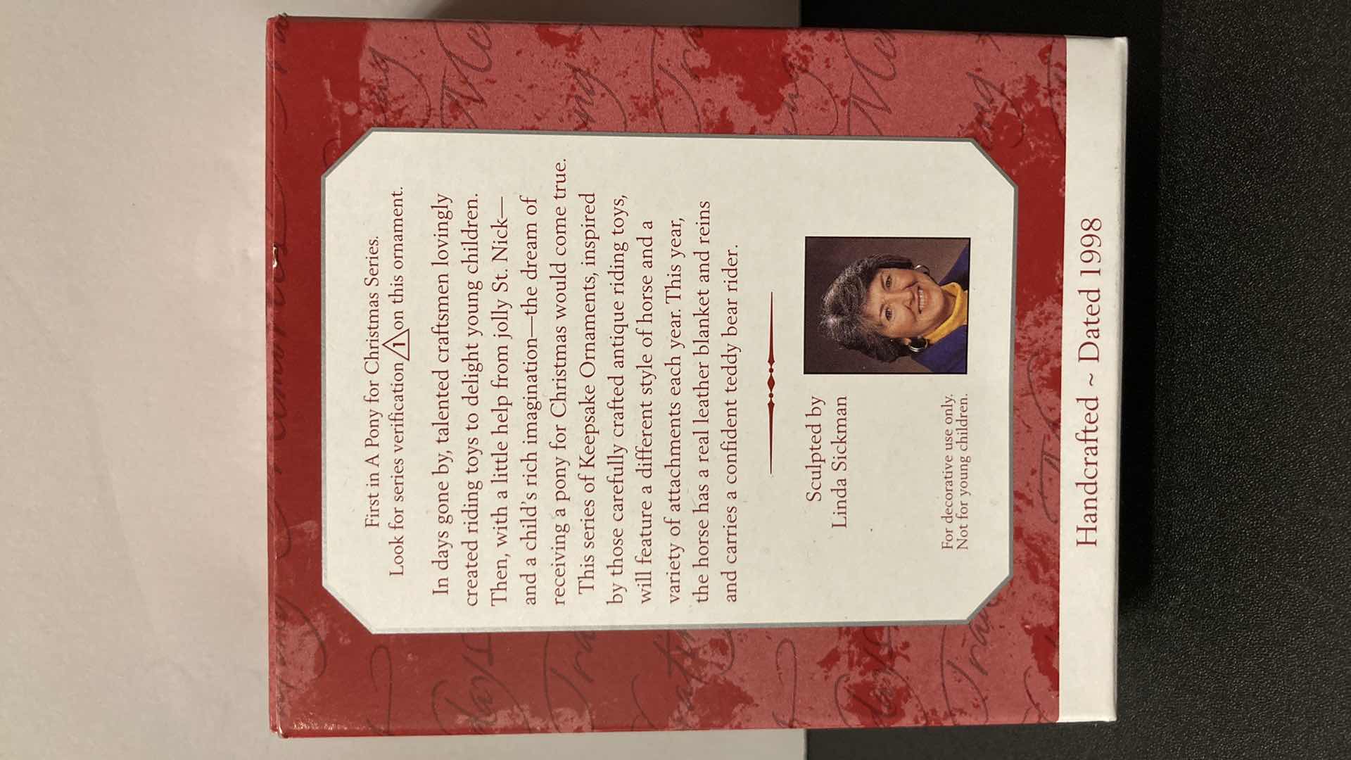 Photo 1 of NEW HALLMARK KEEPSAKE PONY FOR CHRISTMAS COLLECTORS SERIES ORNAMENTS (2)