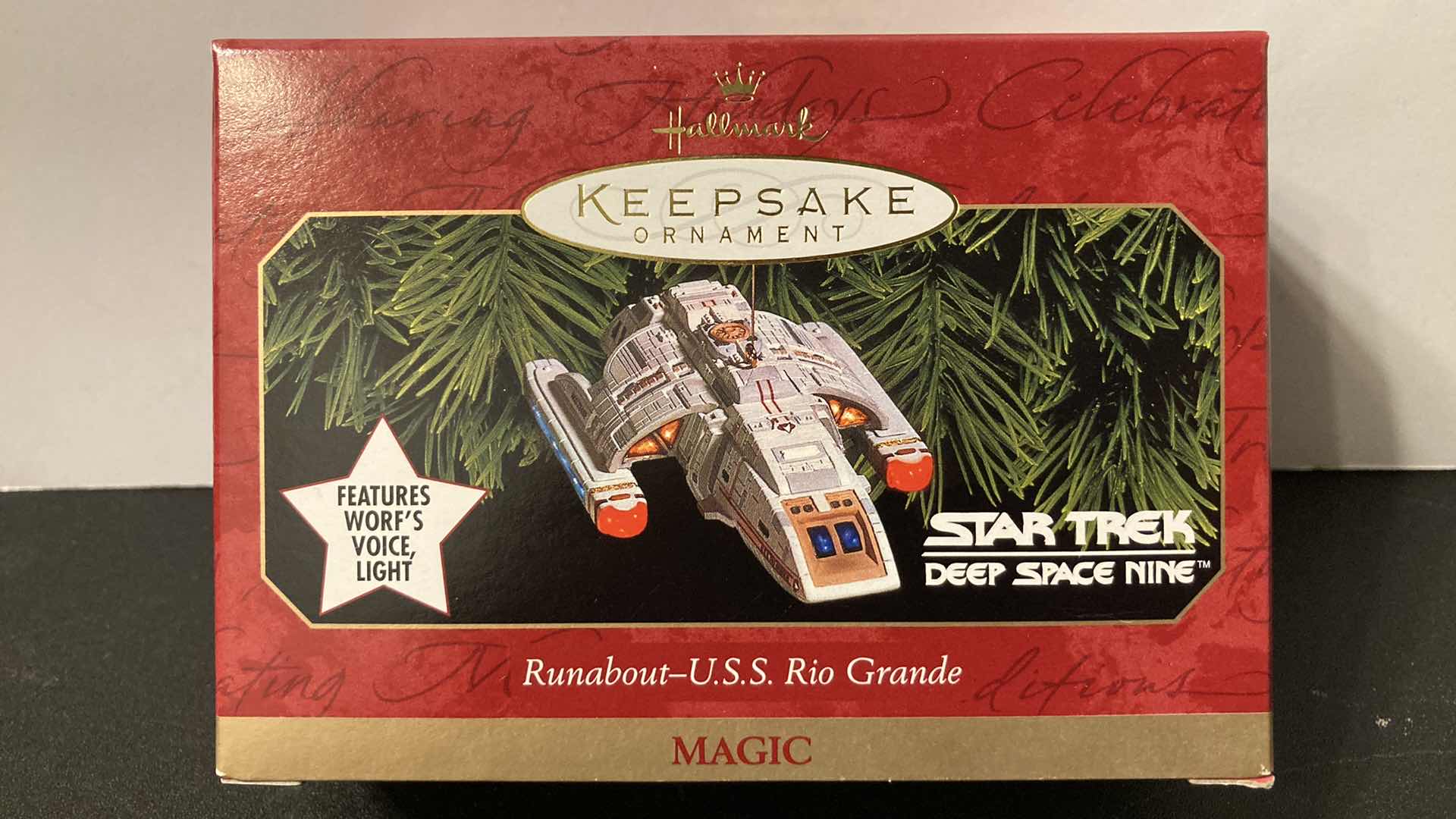 Photo 1 of NEW HALLMARK KEEPSAKE STAR TREK RUNABOUT USS RIO GRANDE COLLECTORS SERIES ORNAMENT