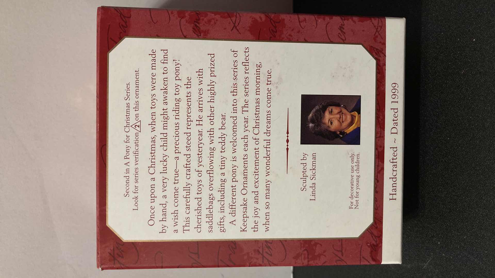 Photo 1 of NEW HALLMARK KEEPSAKE PONY FOR CHRISTMAS & ZEBRA FANTASY COLLECTORS SERIES ORNAMENTS