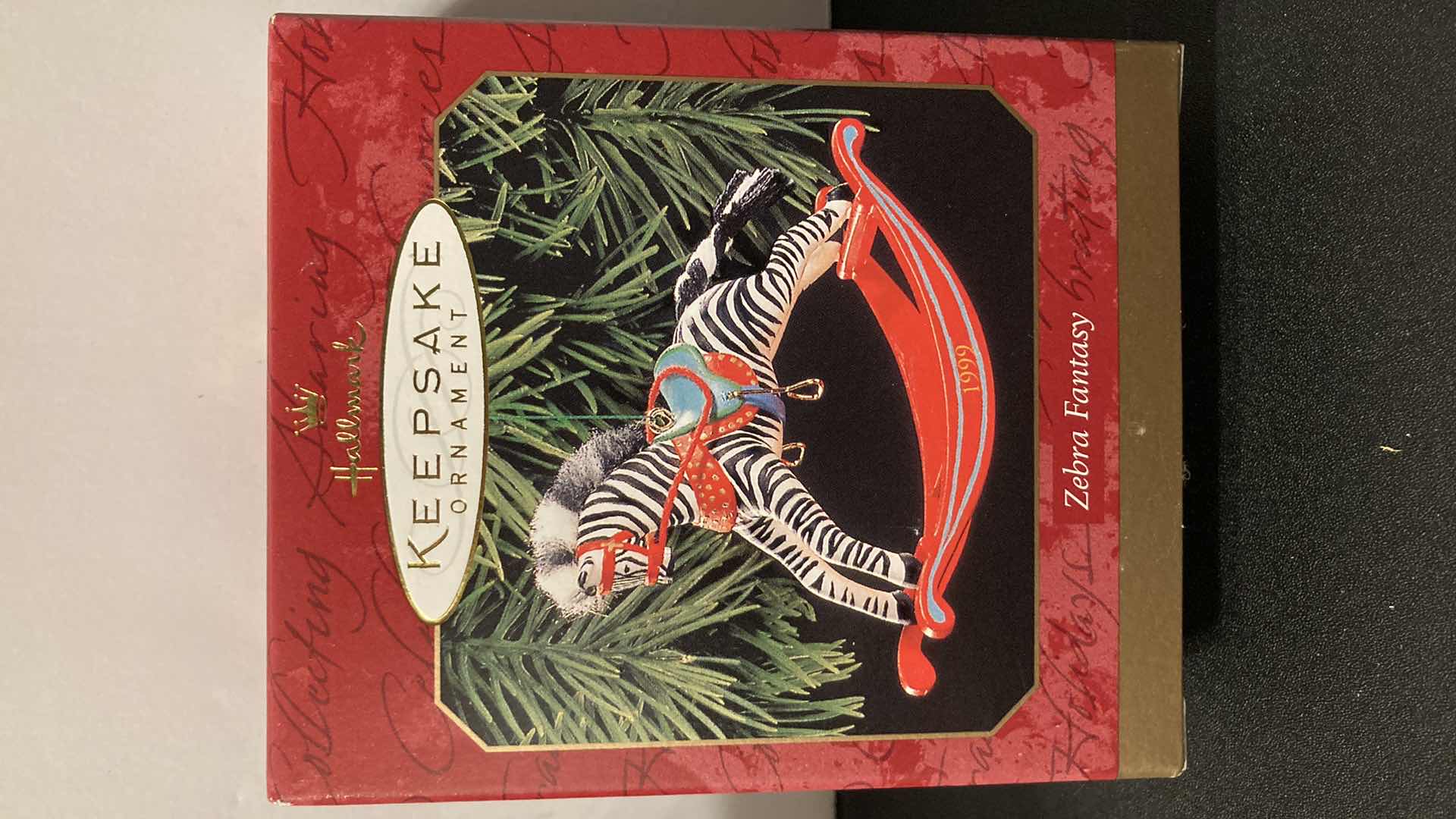 Photo 1 of NEW HALLMARK KEEPSAKE PONY FOR CHRISTMAS & ZEBRA FANTASY COLLECTORS SERIES ORNAMENTS
