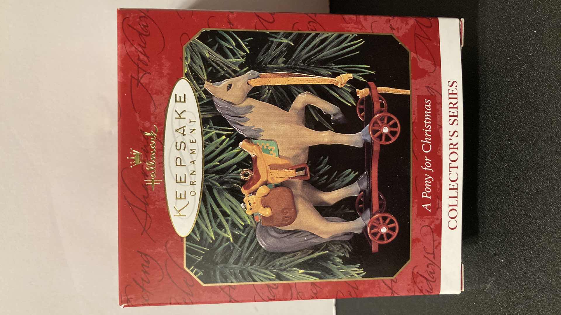 Photo 1 of NEW HALLMARK KEEPSAKE PONY FOR CHRISTMAS & ZEBRA FANTASY COLLECTORS SERIES ORNAMENTS