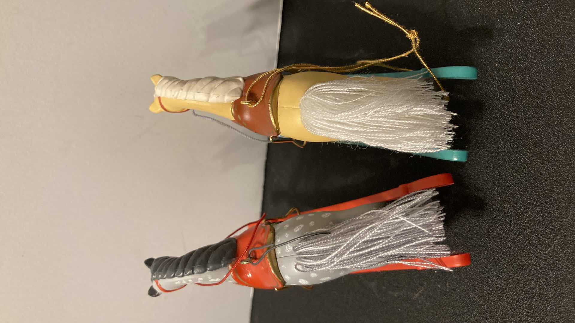 Photo 1 of HALLMARK KEEPSAKE ROCKING HORSE COLLECTORS SERIES ORNAMENTS (2)