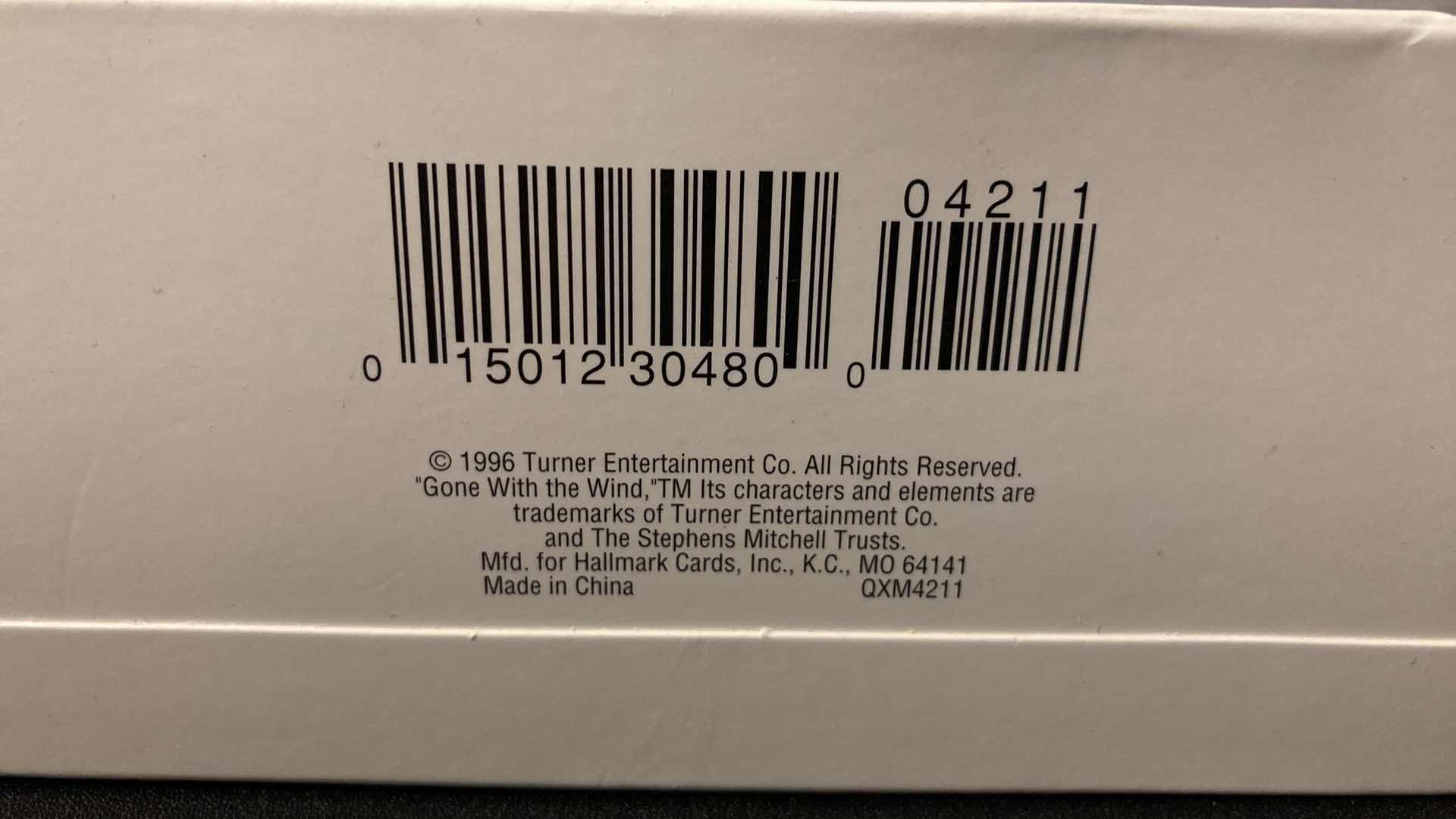 Photo 1 of NEW HALLMARK KEEPSAKE GONE WITH THE WIND 3PC SET ORNAMENTS