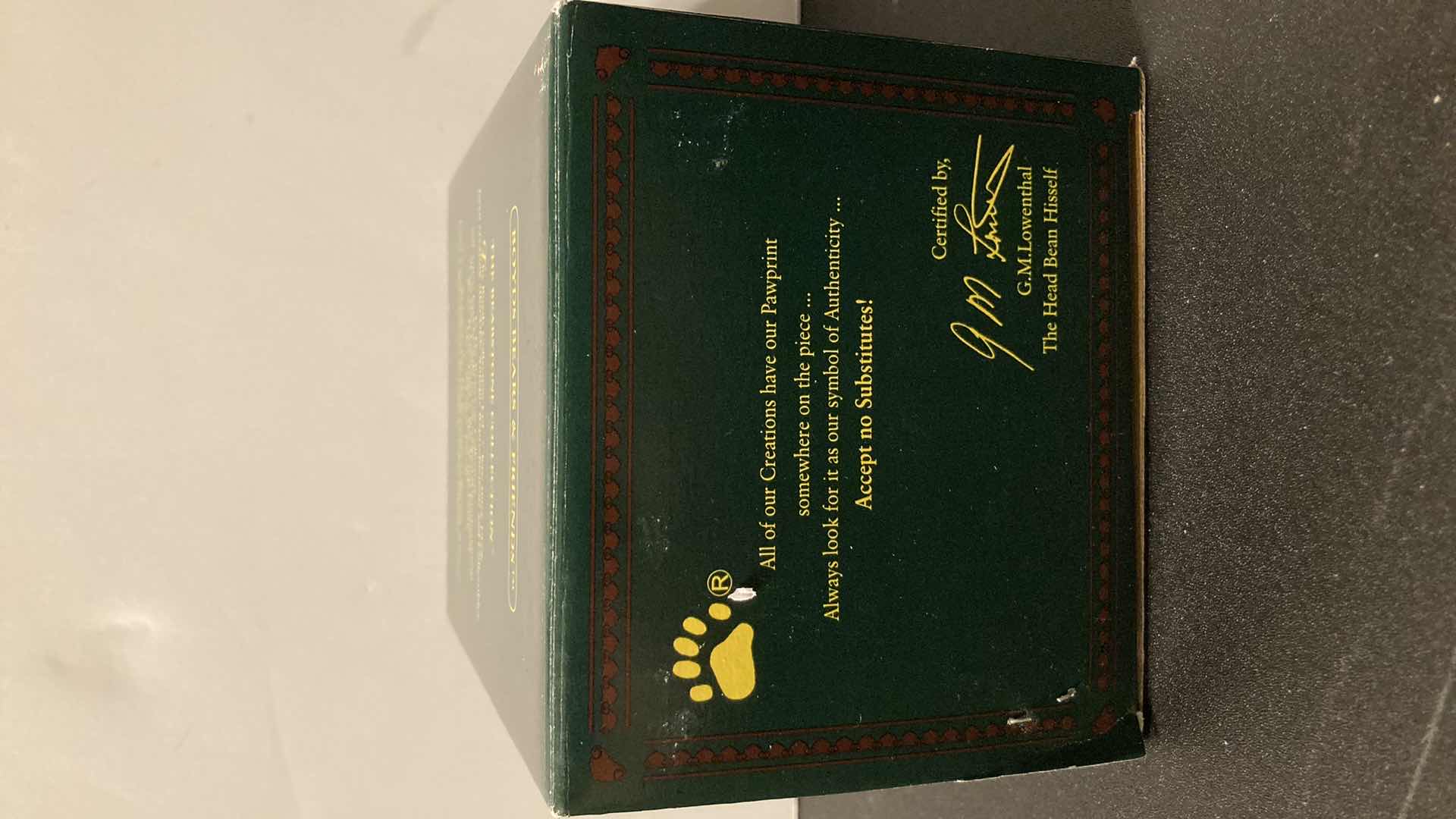 Photo 1 of NEW THE BOYDS COLLECTION SLUGGER BEAR FIGURINE STYLE 25717 W COA