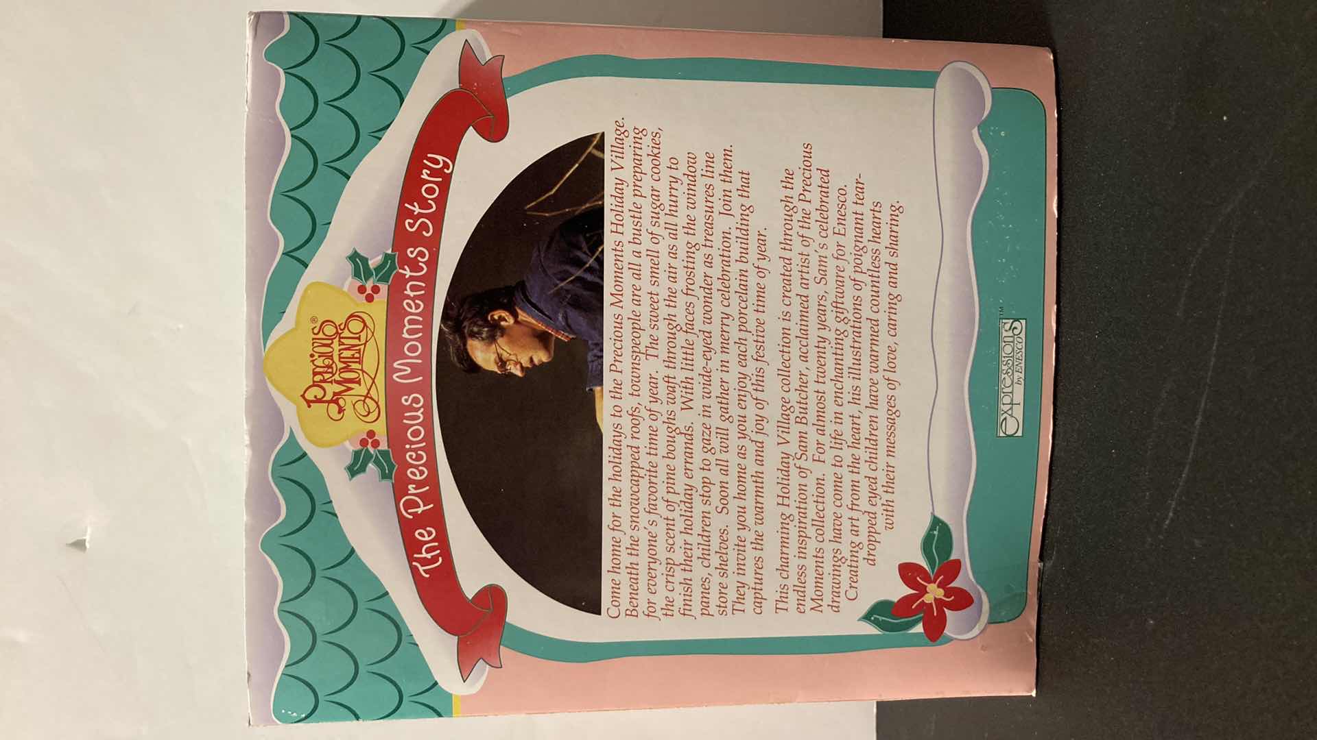 Photo 4 of NEW PRECIOUS MOMENTS HOME FOR THE HOLIDAYS COLLECTION PORCELAIN BISQUE LIGHTED POST OFFICE