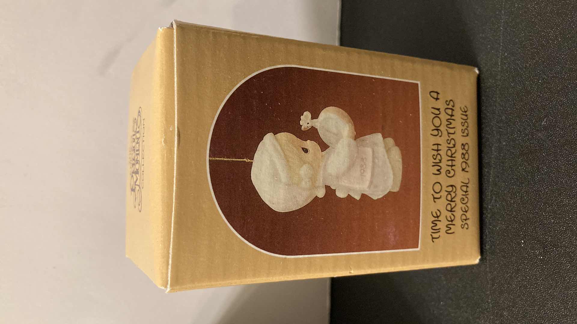 Photo 1 of PRECIOUS MOMENTS MERRY CHRISMOOSE & TIME TO WISH YOU A MERRY CHRISTMAS ORNAMENTS