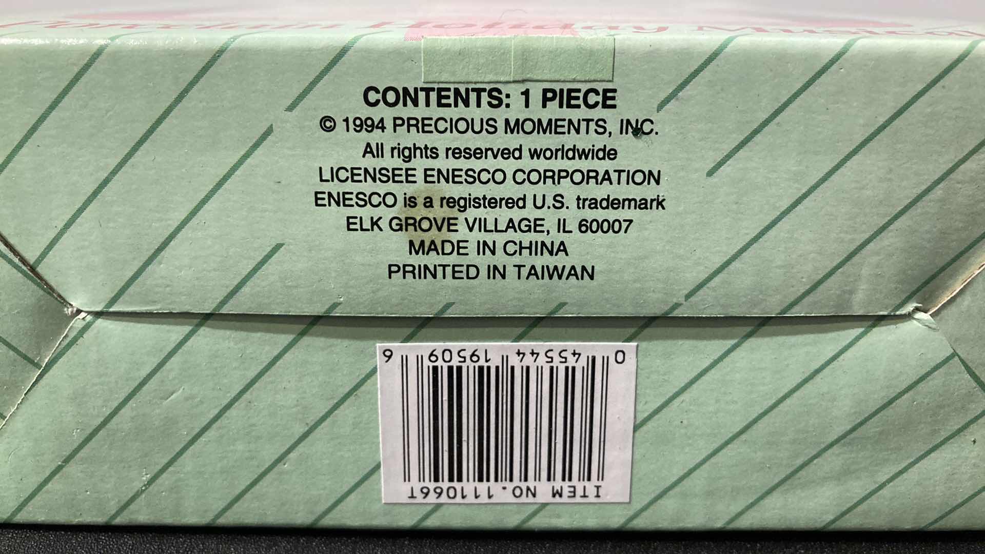 Photo 1 of NEW PRECIOUS MOMENTS PORCELAIN HOLIDAY MUSICAL