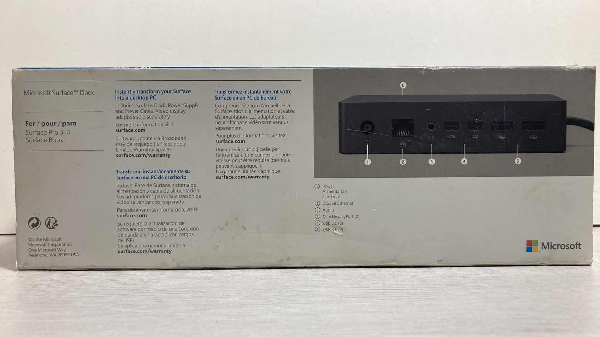 Photo 1 of NEW MICROSOFT SURFACE DOCK MODEL PD9-00003
