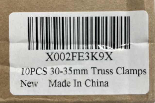 Photo 1 of NEW HILITE TRUSS CLAMP FIT PIPE LOAD CAP 110LB 1.18”-1.38” 30mm-35mm (10PCS)