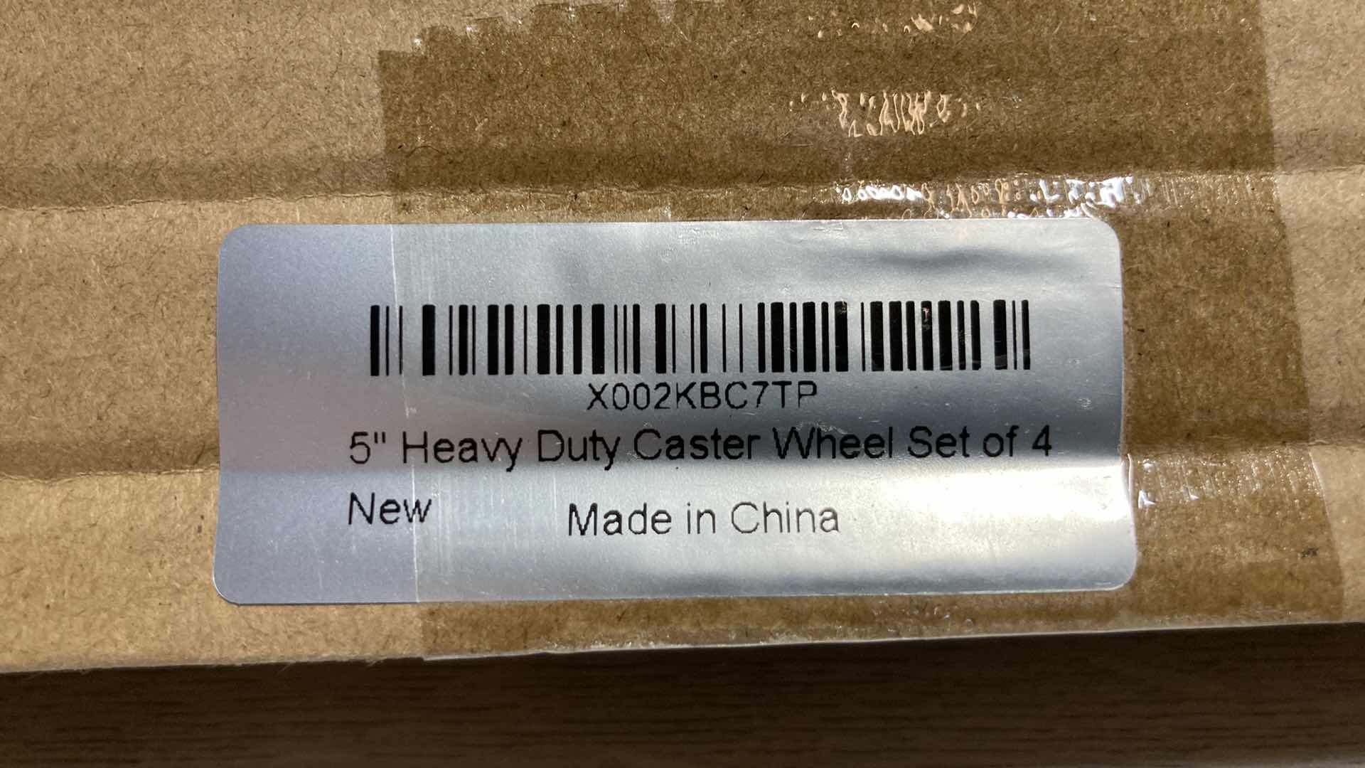 Photo 1 of HEAVY-DUTY 5” CASTER WHEELS (SET OF 4)