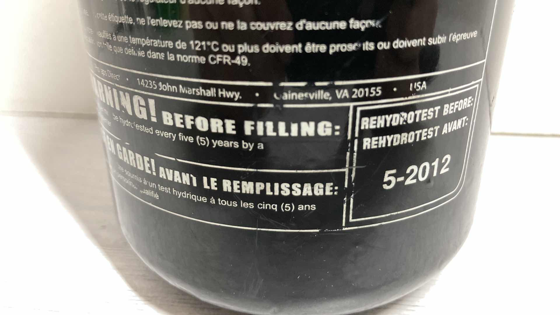 Photo 1 of DRAXXUS DXS AIR SYSTEMS PAINTBALL ALUMINUM NITRO TANK 3000PSI 48CU