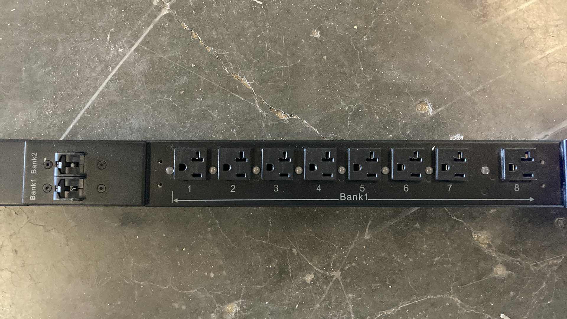 Photo 1 of SCHNEIDER ELECTRIC APC RACK POWER DISTRIBUTION UNIT MODEL AP8932 W 240 PLUG ADAPTER