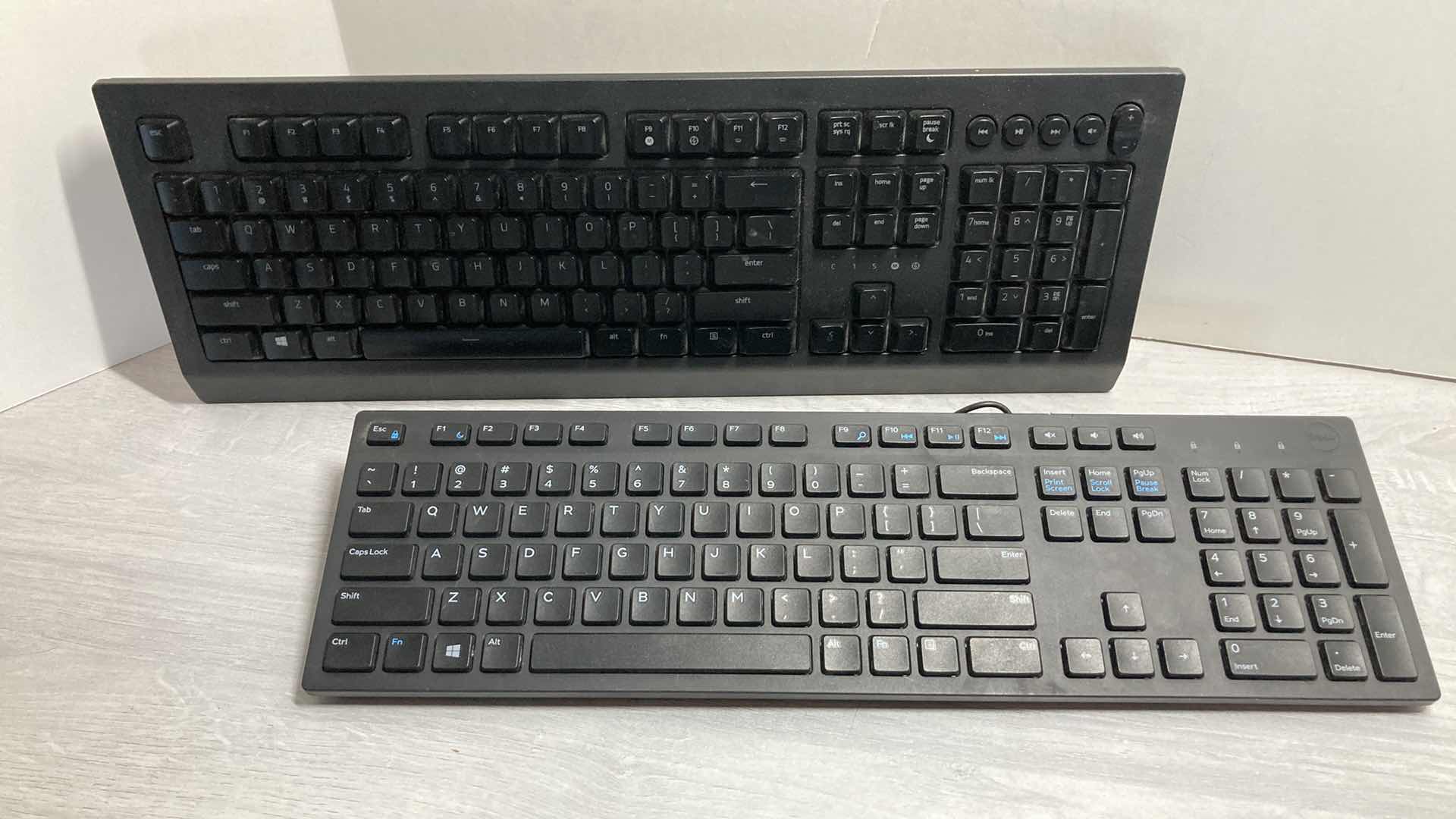 Photo 1 of RAZER CYNOSA V2 CORDED KEYBOARD MODEL RZ03-0304 & DELL CORDED KEYBOARD MODEL