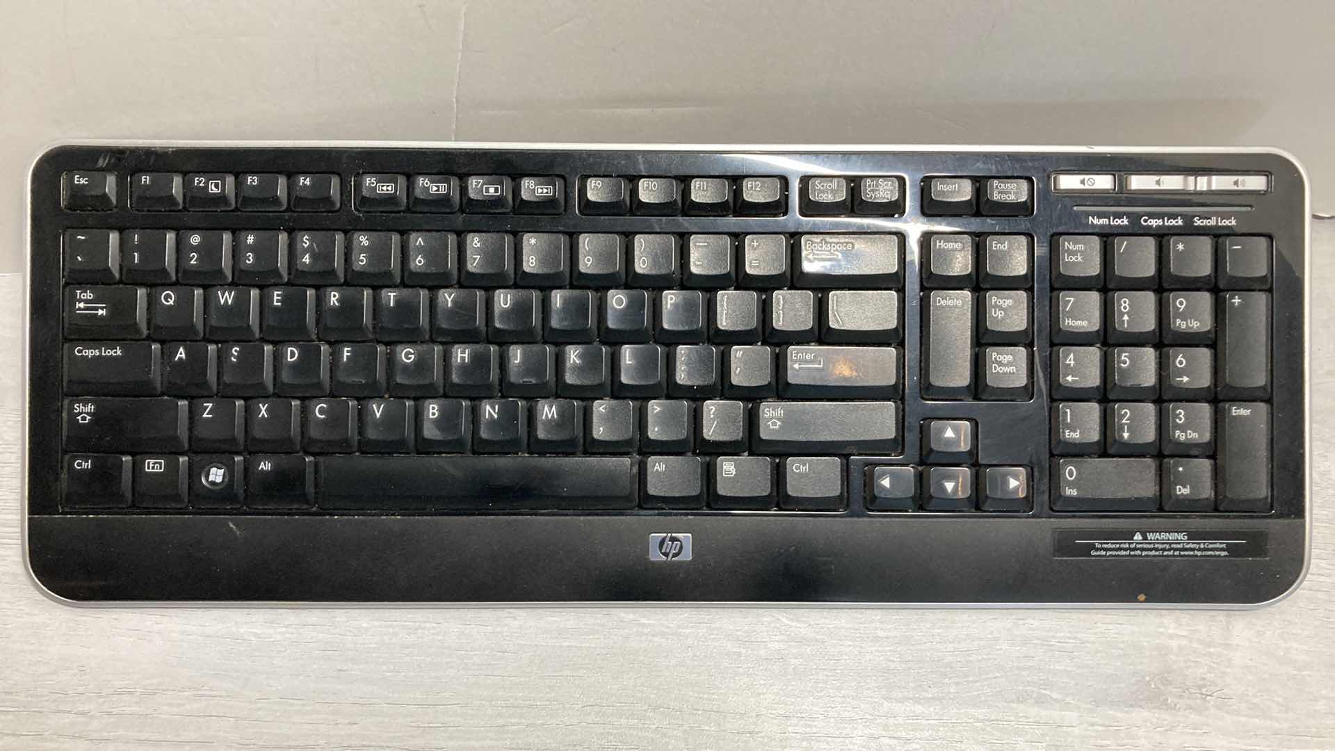 Photo 1 of CHERRY CORDED KEYBOARD MODEL G230 & HP CORDED KEYBOARD MODEL KU-0841