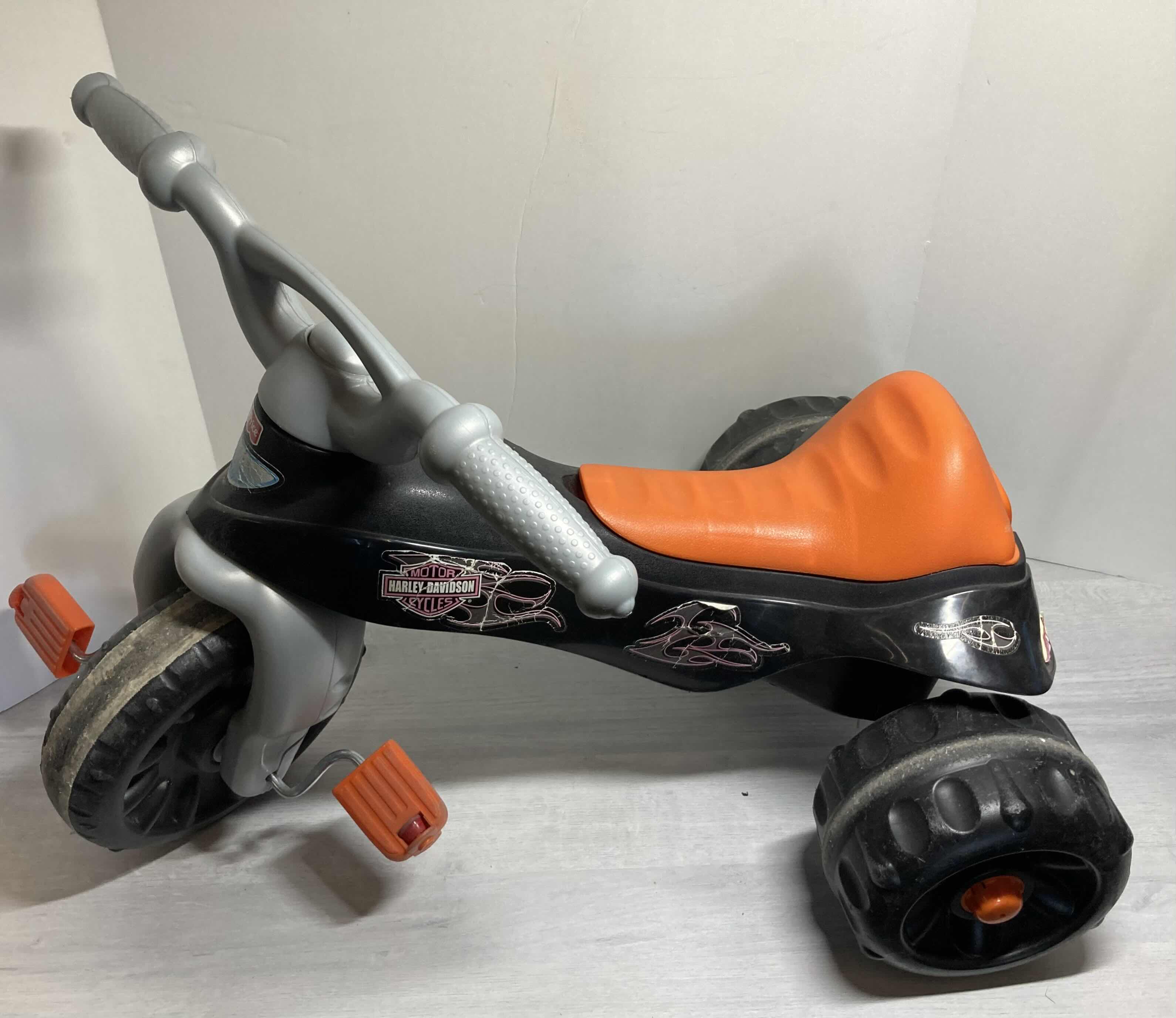 Photo 1 of FISHER PRICE HARLEY DAVIDSON DECAL TODDLERS 3 WHEELER