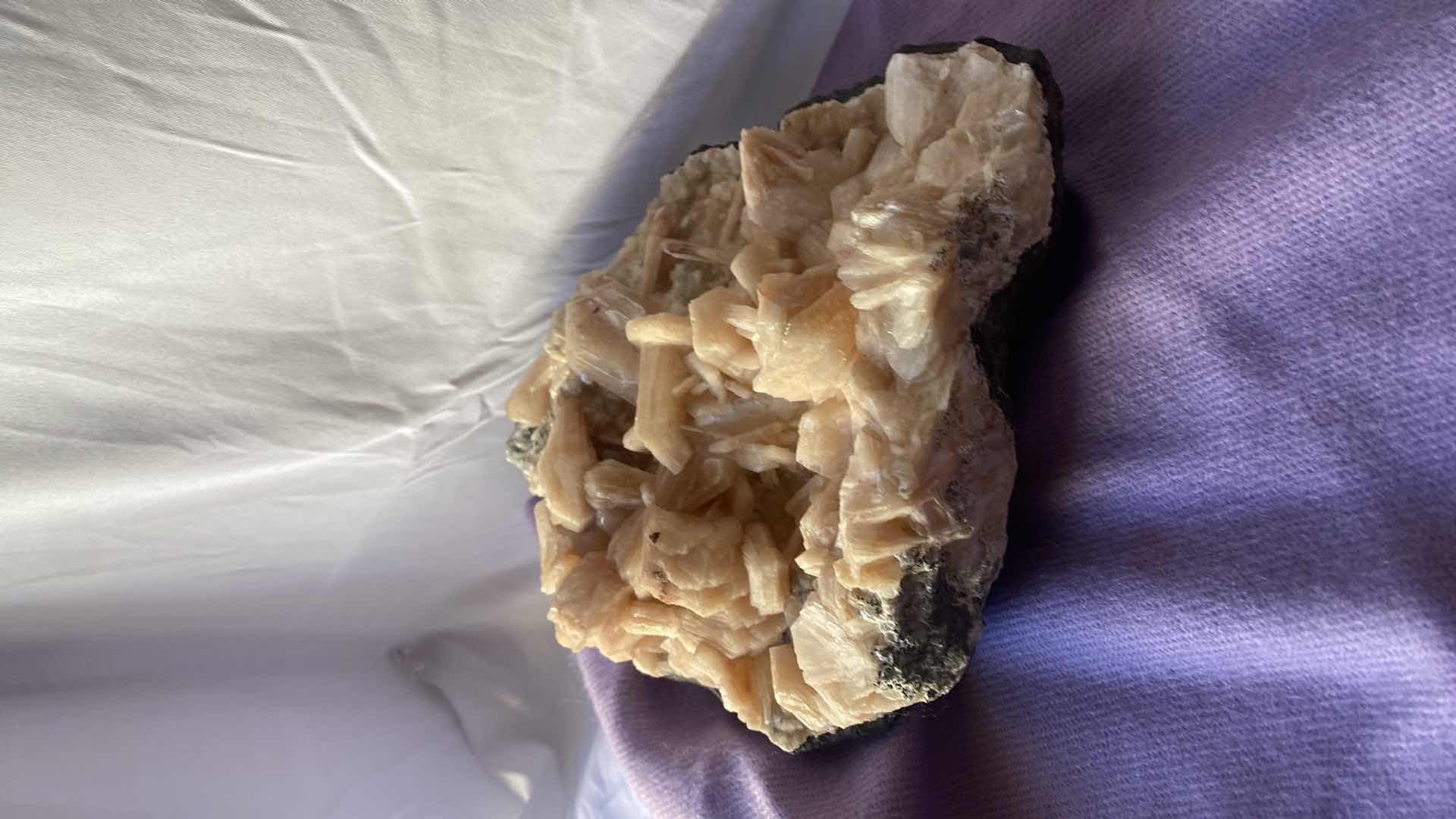 Photo 1 of PINK STILBITE CRYSTAL