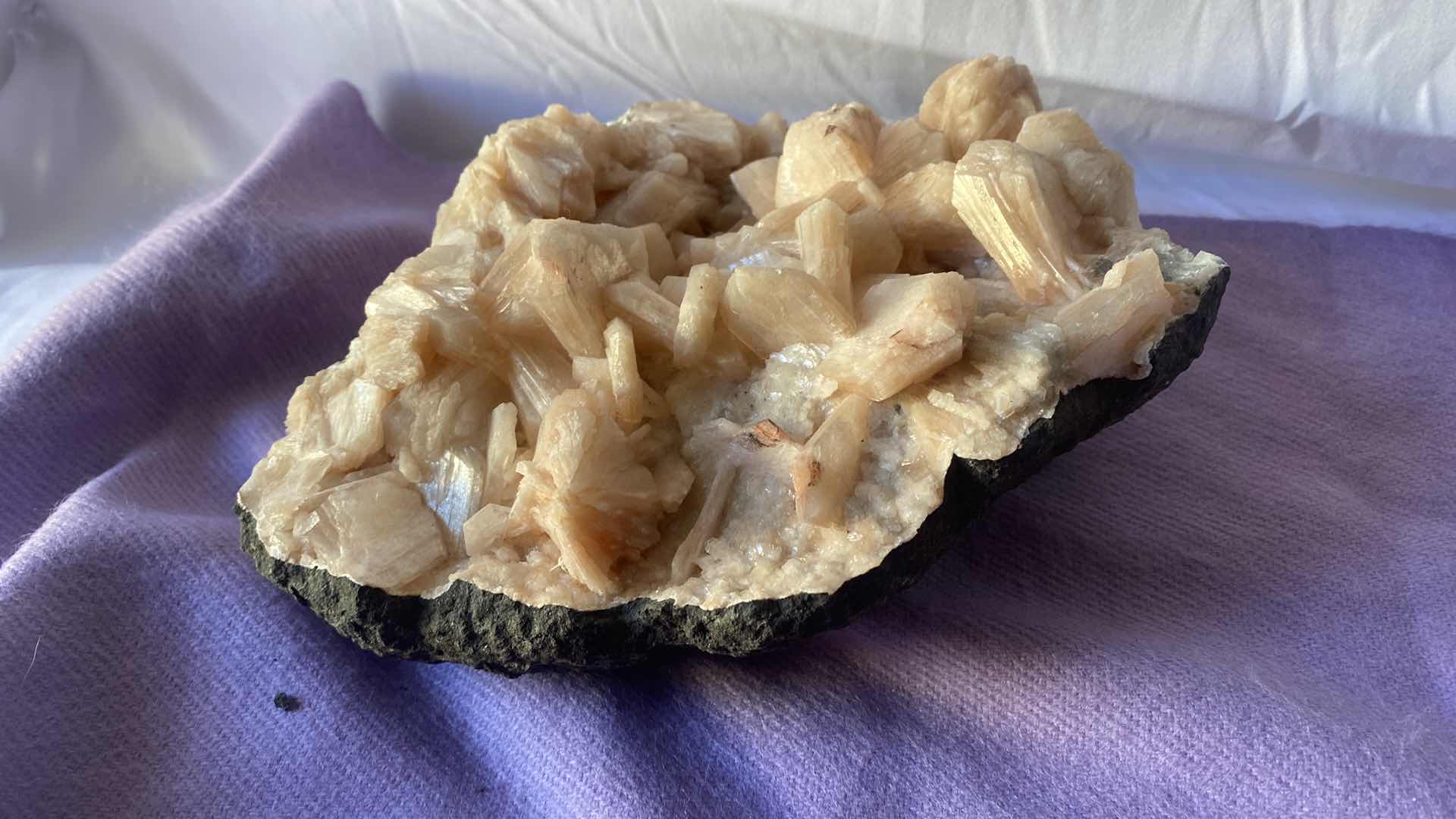 Photo 1 of PINK STILBITE CRYSTAL