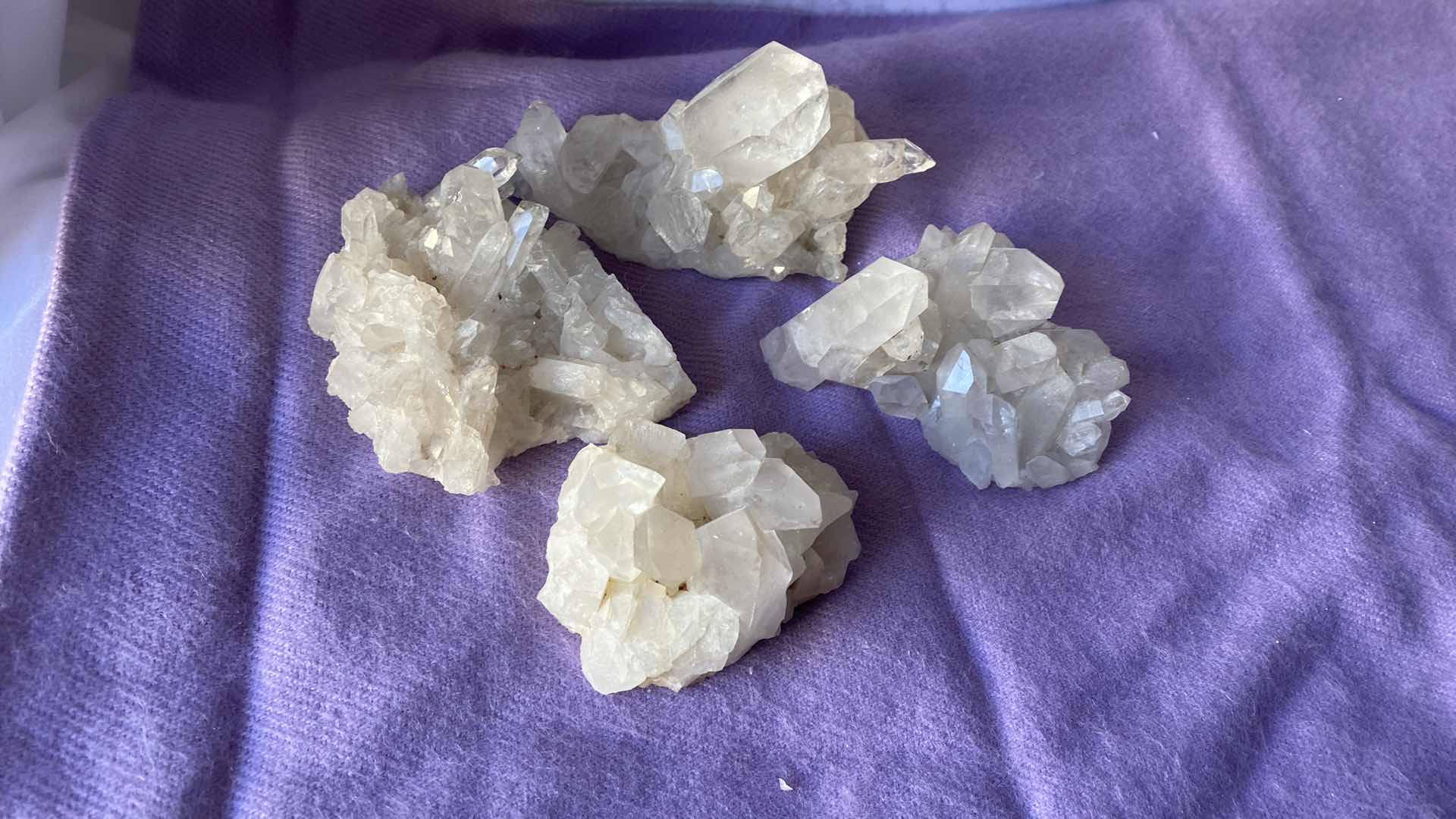 Photo 1 of CLEAR QUARTZ CLUSTERS
