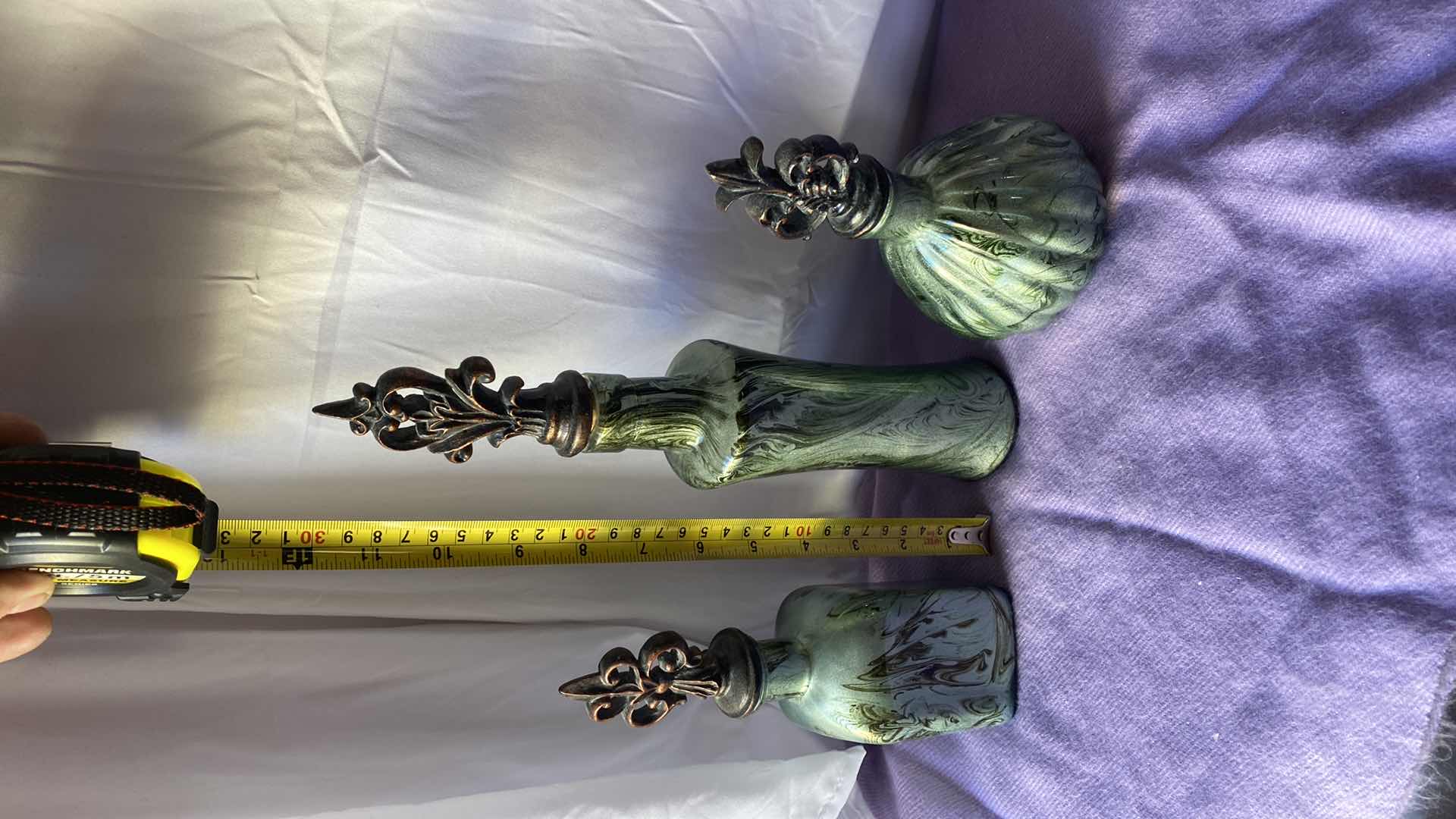 Photo 1 of GLASS JAR DECOR IN GREEN
SET OF 3