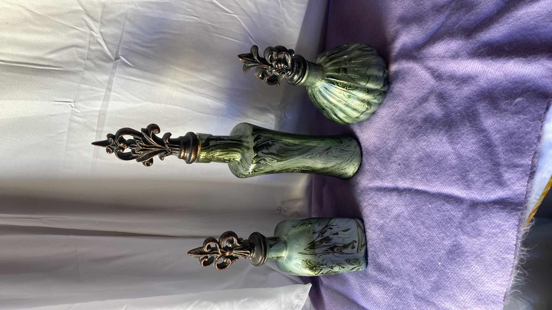 Photo 1 of GLASS JAR DECOR IN GREEN
SET OF 3
