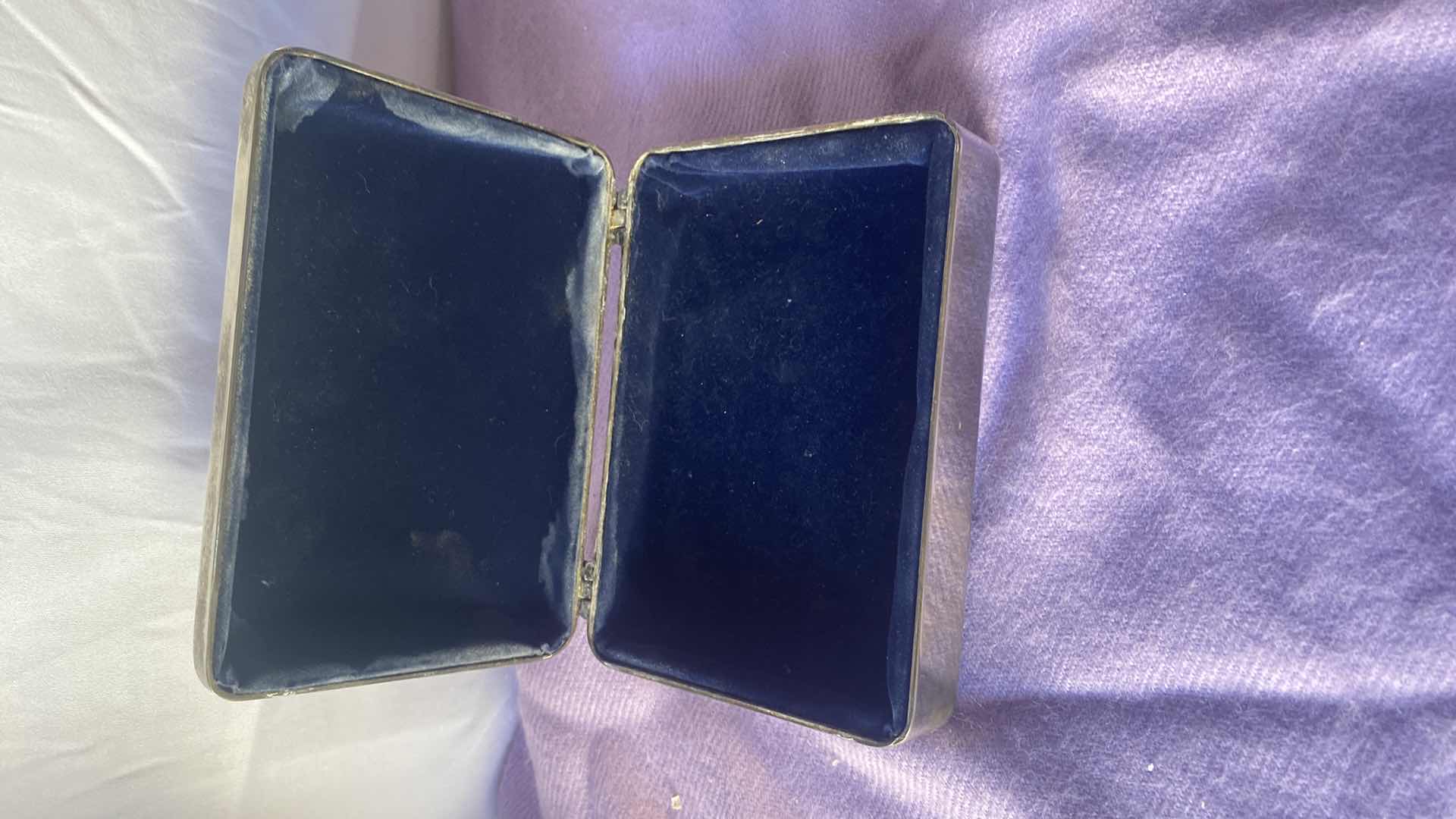 Photo 1 of SILVER PLATED TRINKET BOX