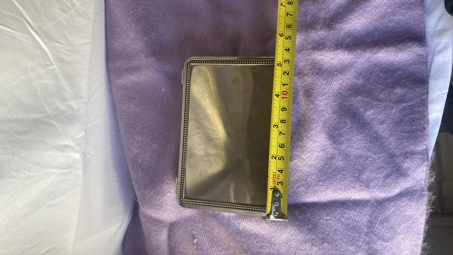 Photo 1 of SILVER PLATED TRINKET BOX