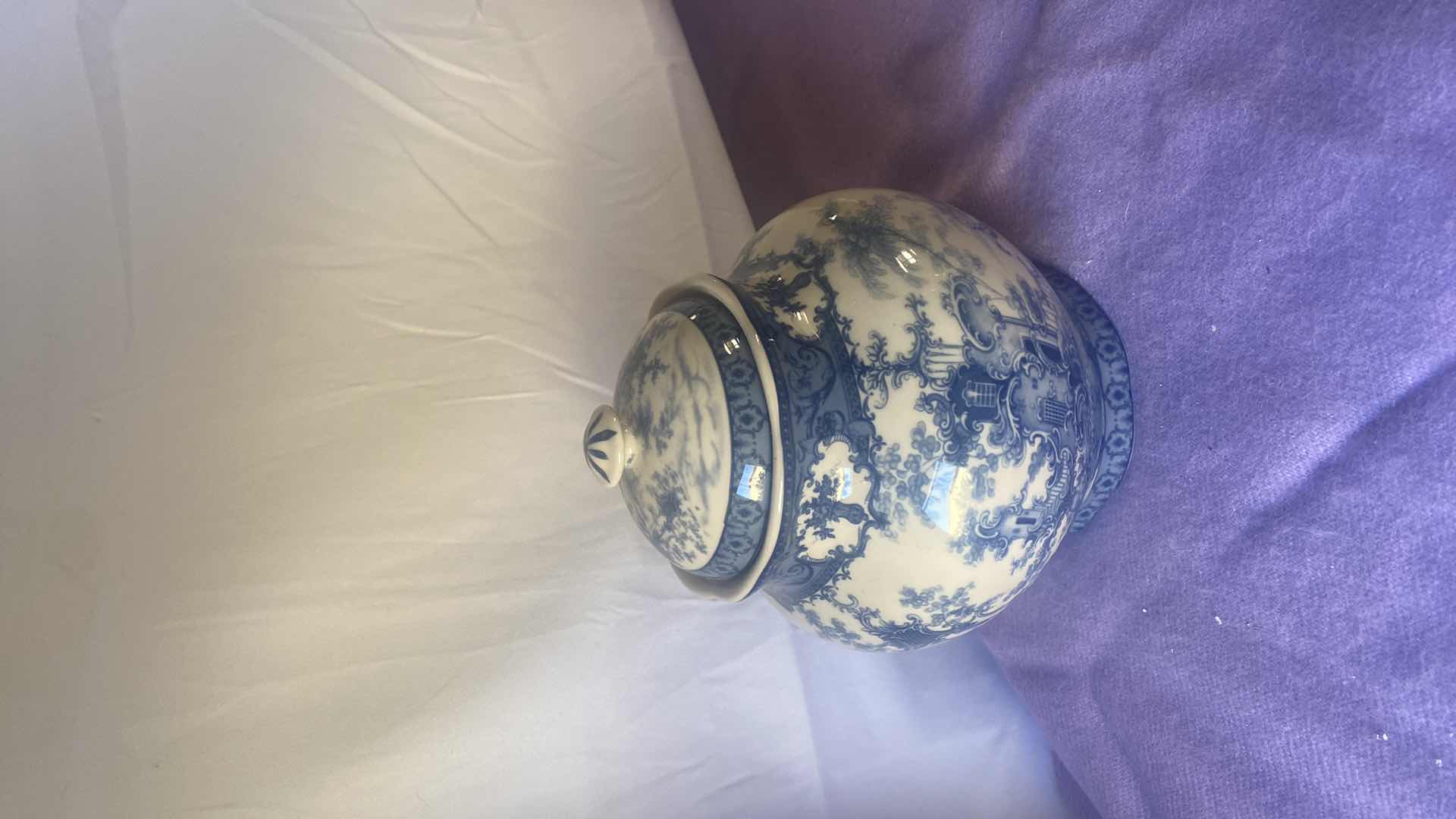 Photo 1 of CERAMIC JAR WITH LID