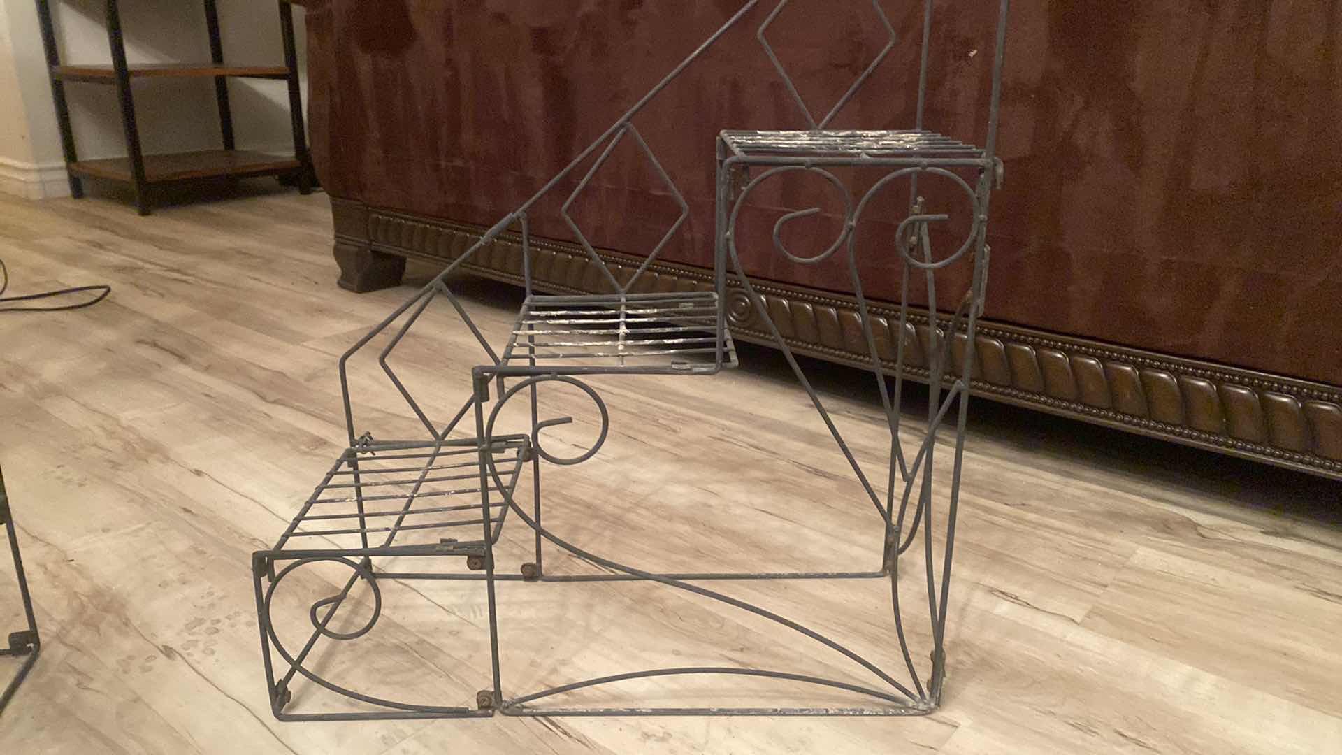 Photo 1 of 4 METAL PLANT STANDS