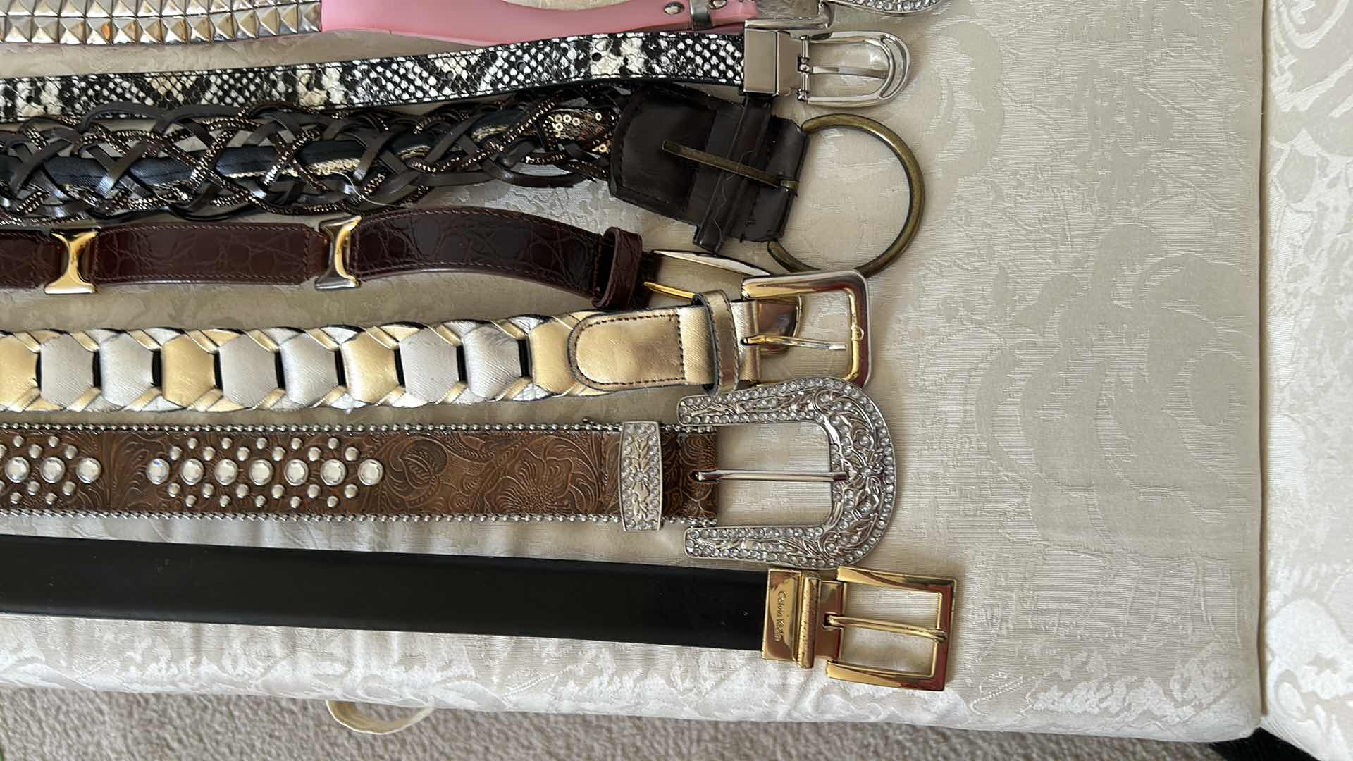 Photo 1 of 9 BELTS IN VARIOUS COLORS AND STYLES