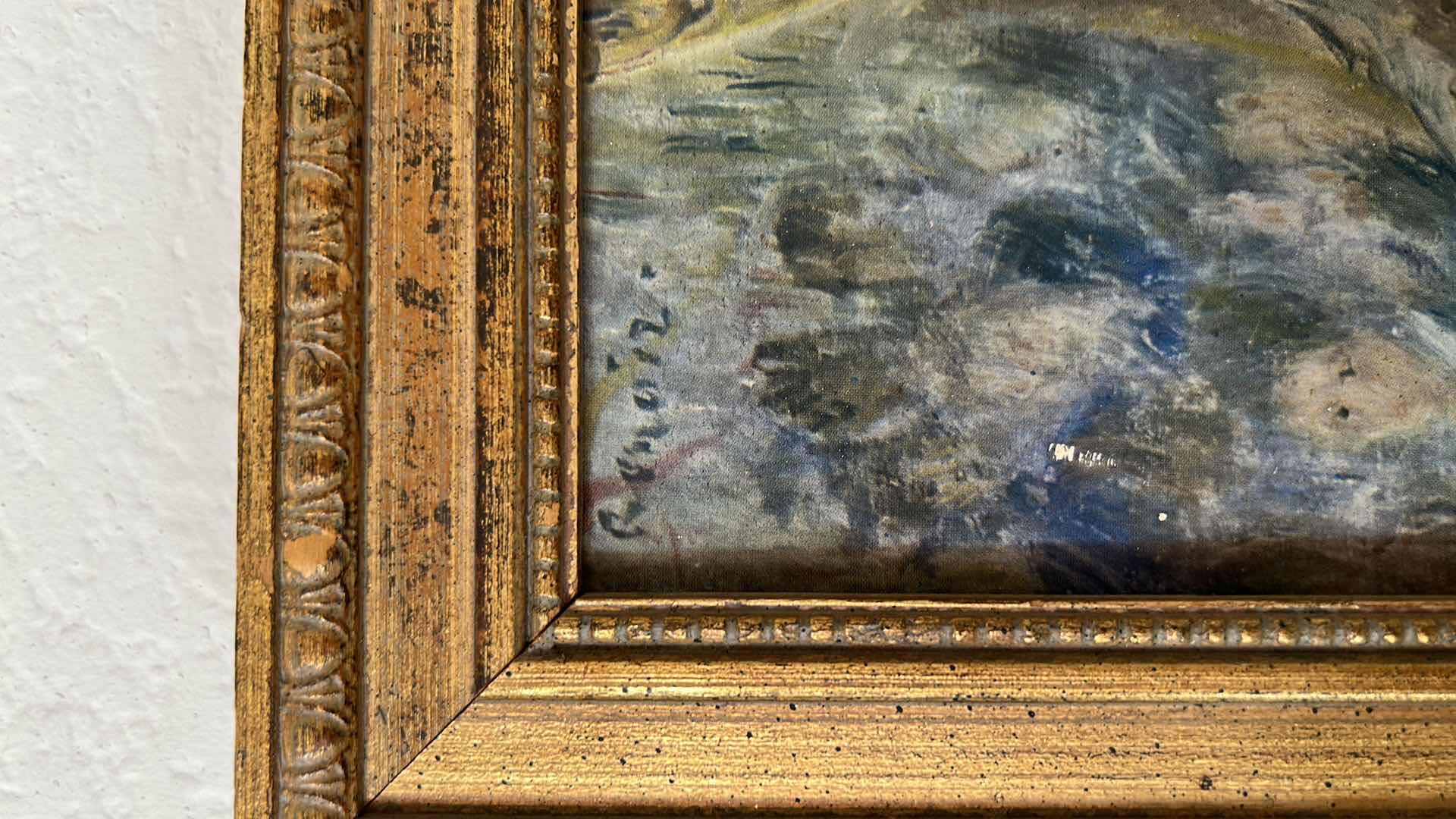 Photo 1 of FRAMED ART PRINT La Premeire Sortie by Pierre Auguste Renoir - 15 x 17.5