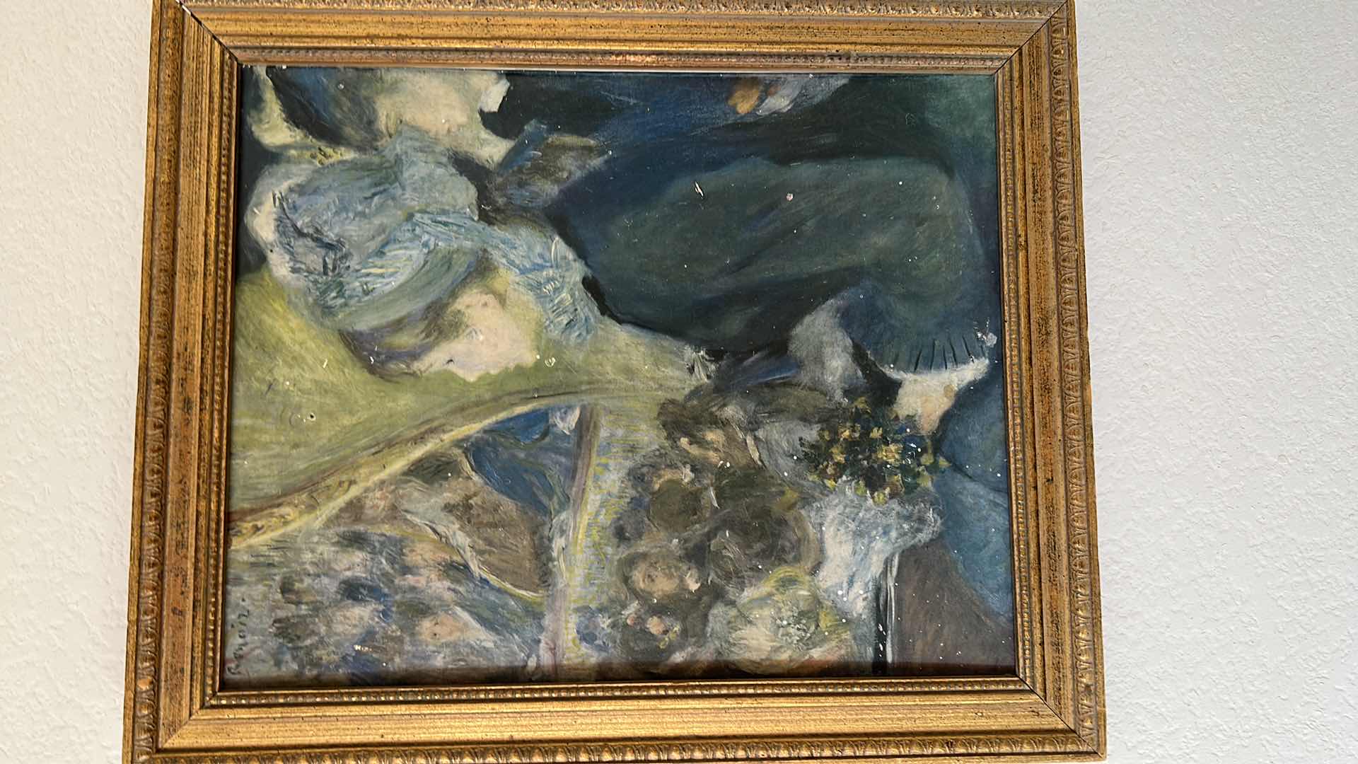 Photo 1 of FRAMED ART PRINT La Premeire Sortie by Pierre Auguste Renoir - 15 x 17.5