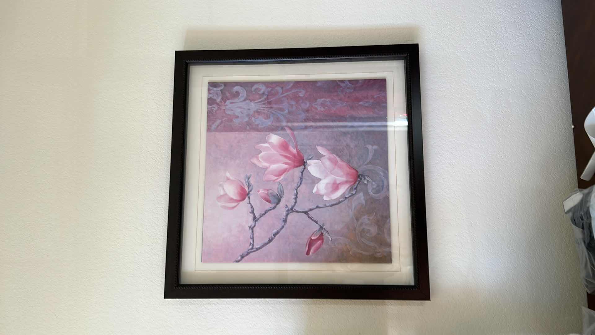 Photo 1 of FRAMED FLORAL WALL ART - 26x26