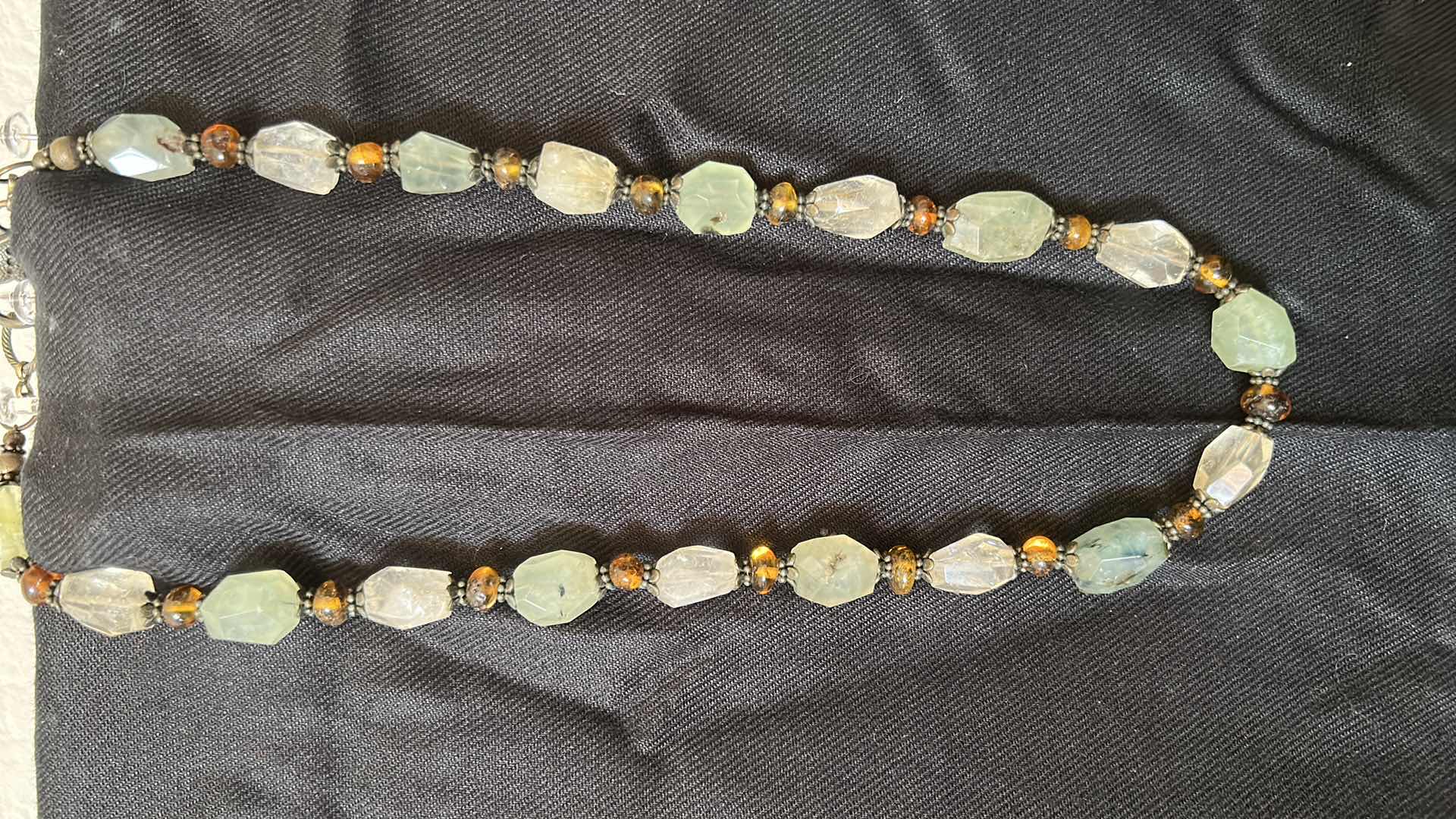 Photo 1 of THREE STONED COSTUME NECKLACES