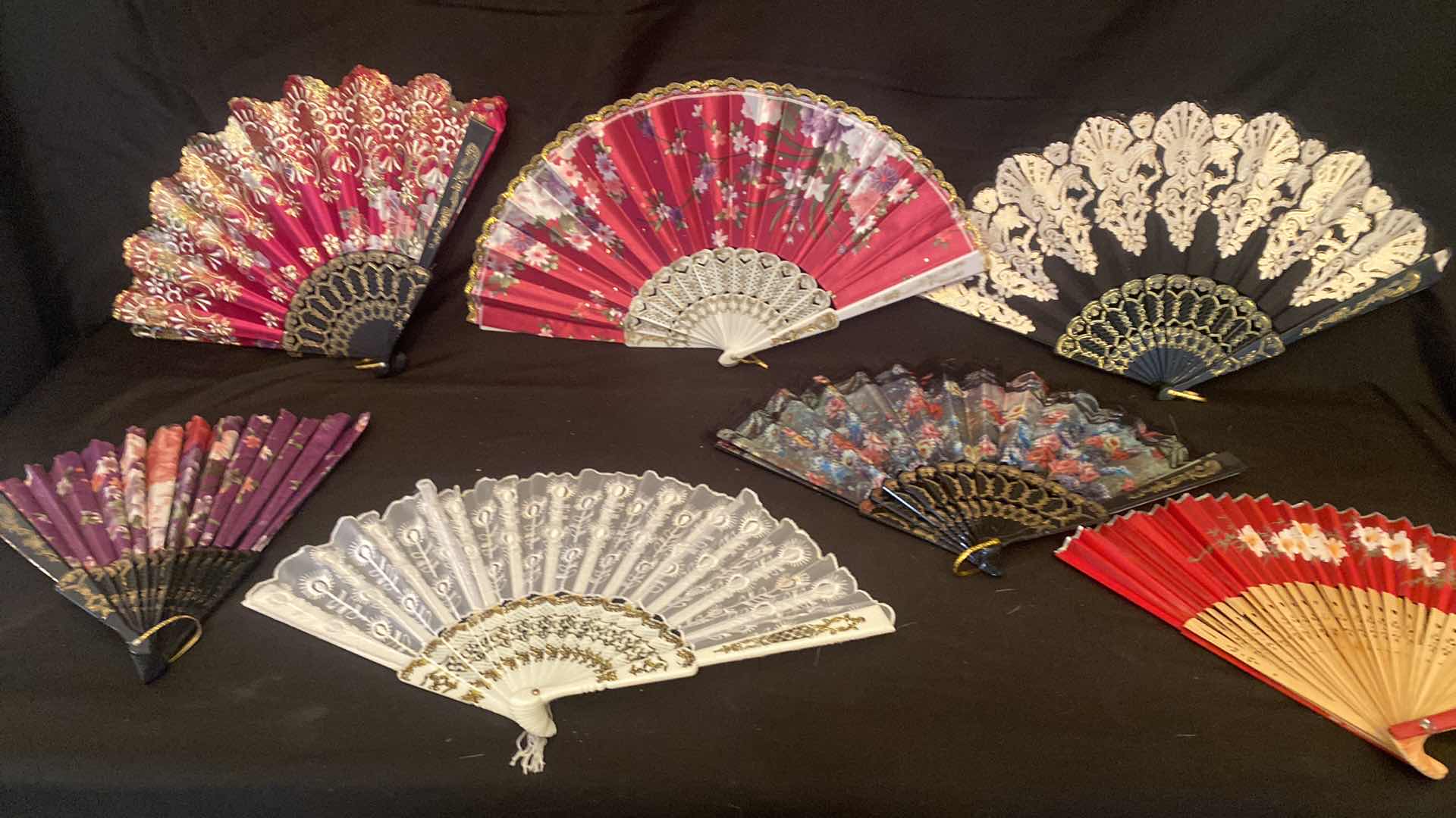 Photo 1 of 7 ORIENTAL HAND FANS