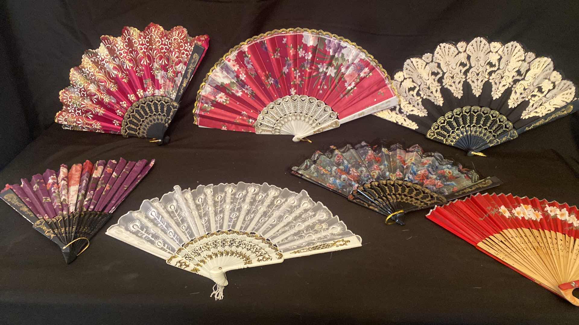 Photo 1 of 7 ORIENTAL HAND FANS