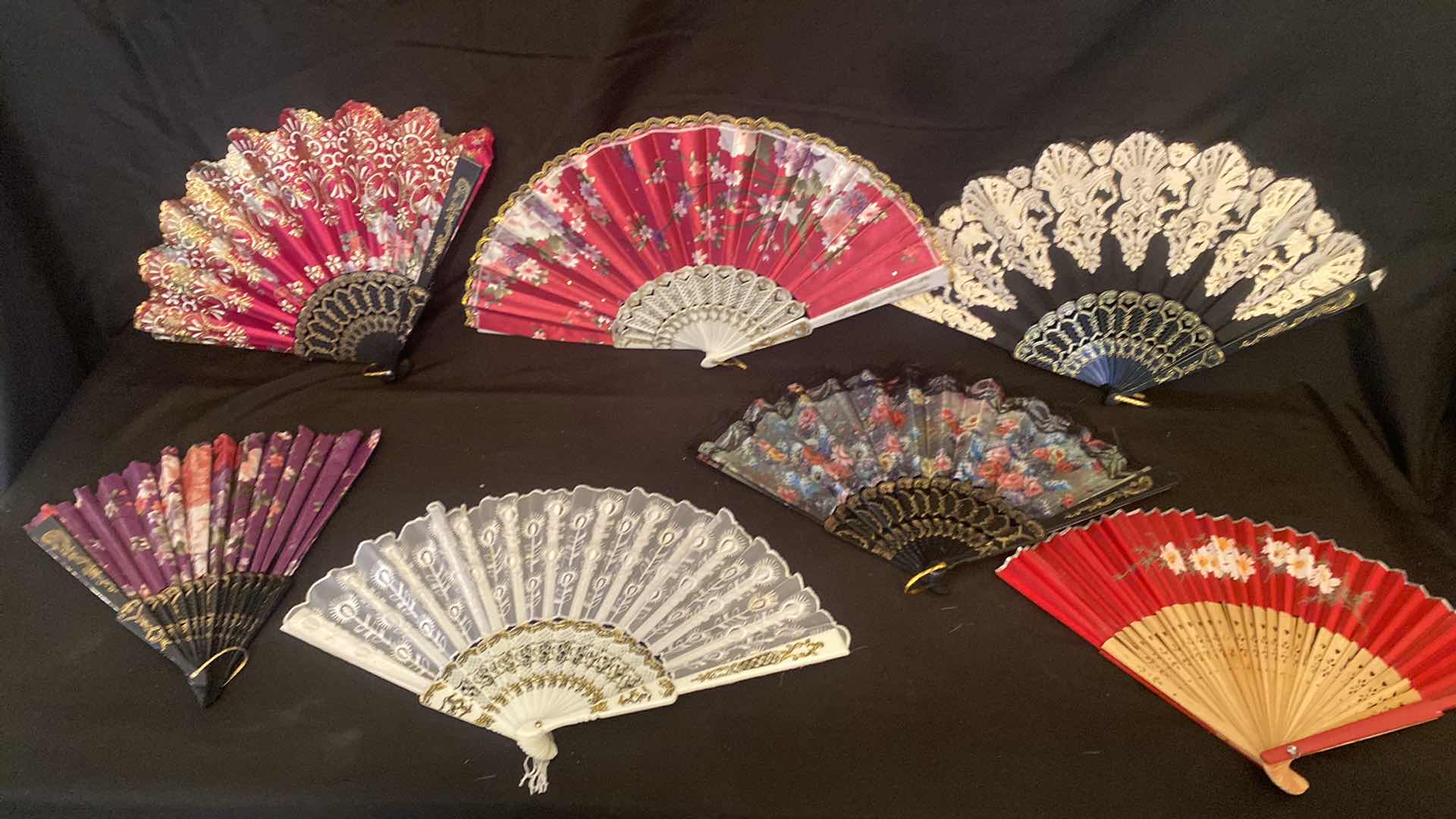 Photo 1 of 7 ORIENTAL HAND FANS