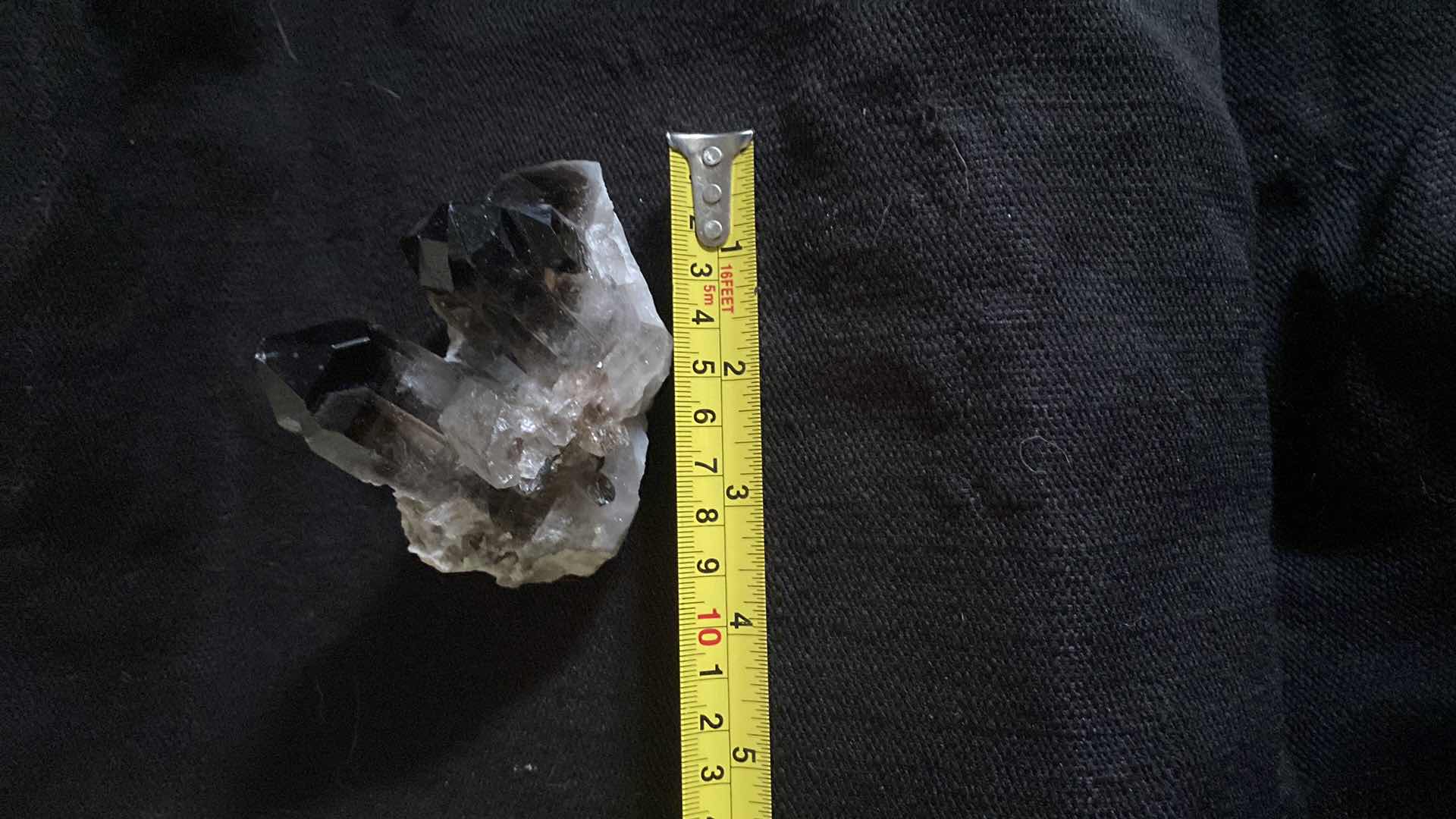 Photo 1 of SMOKEY QUARTZ CLUSTER