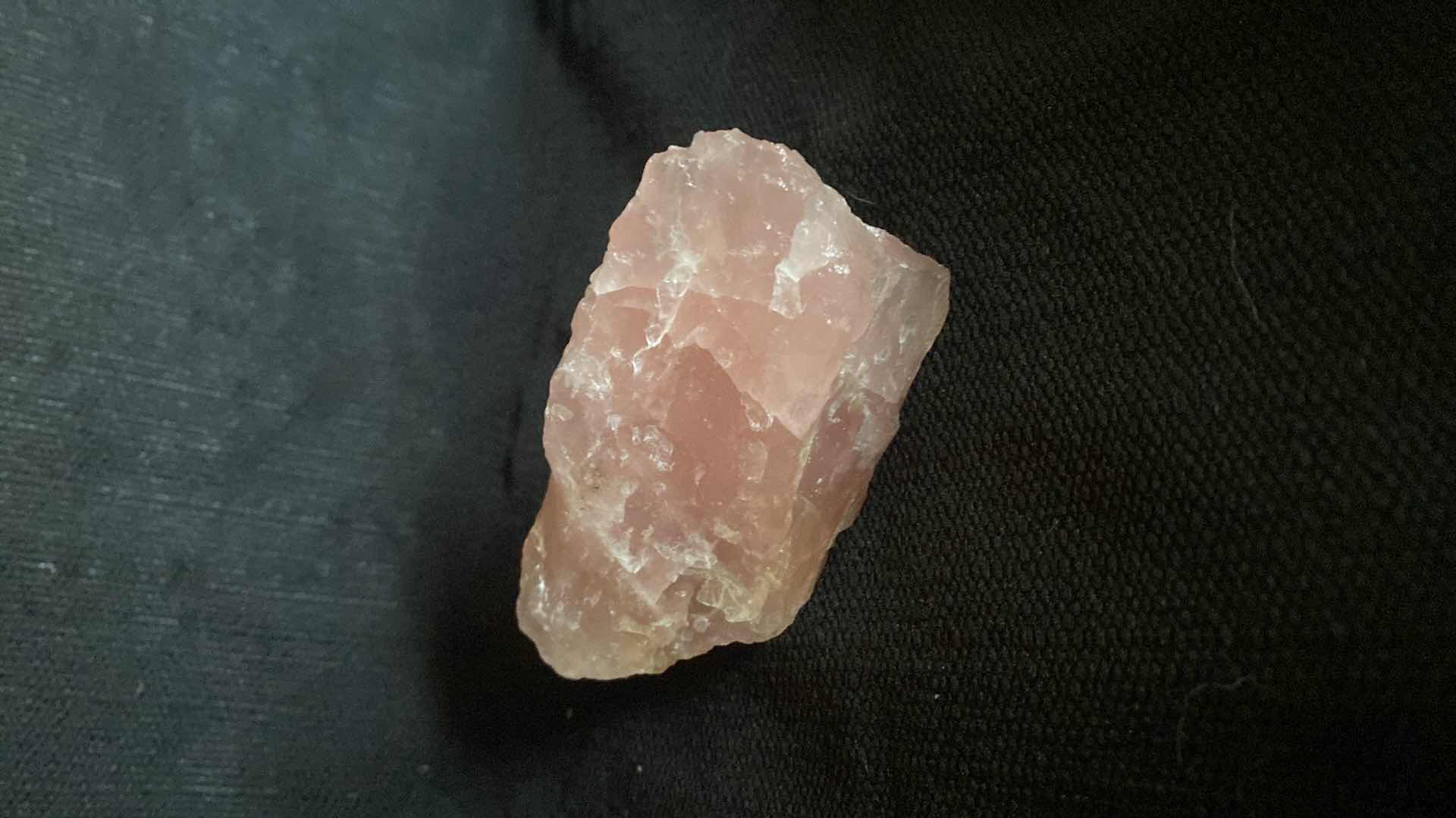 Photo 1 of ROSE QUARTZ STONE