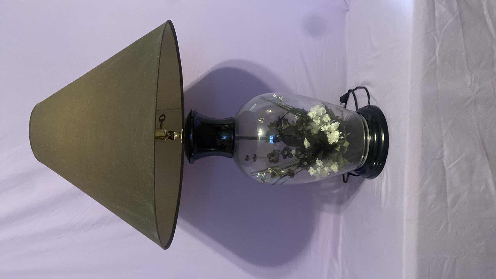 Photo 1 of LAMP WITH CLEAR BASE