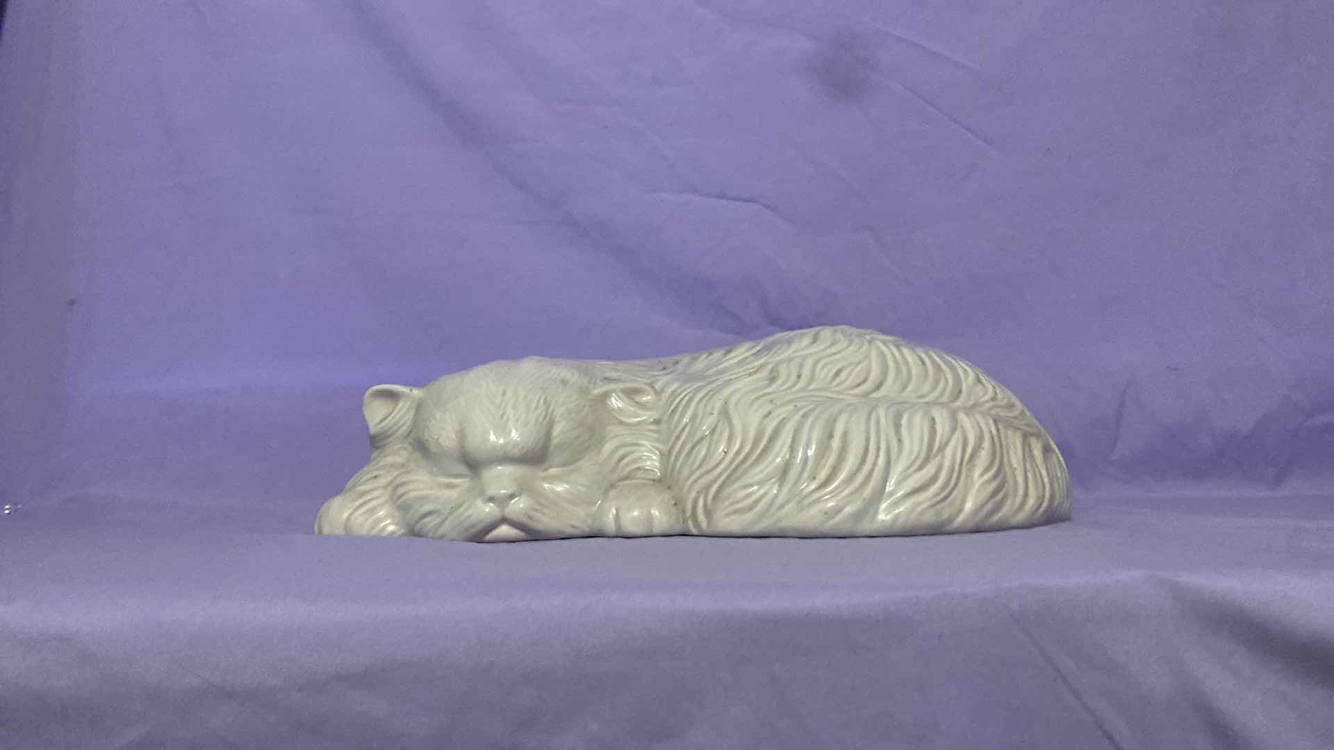 Photo 1 of SLEEPING CERAMIC CAT