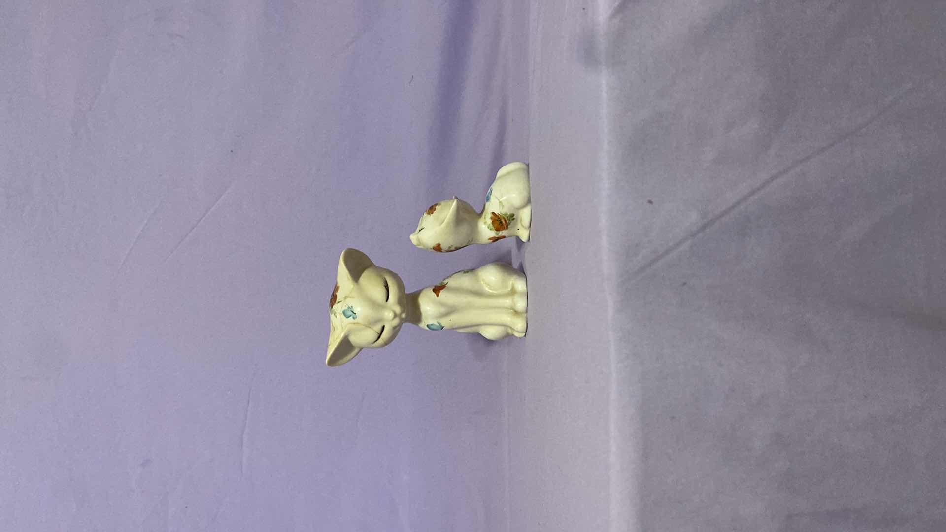 Photo 1 of 2 CERAMIC CATS