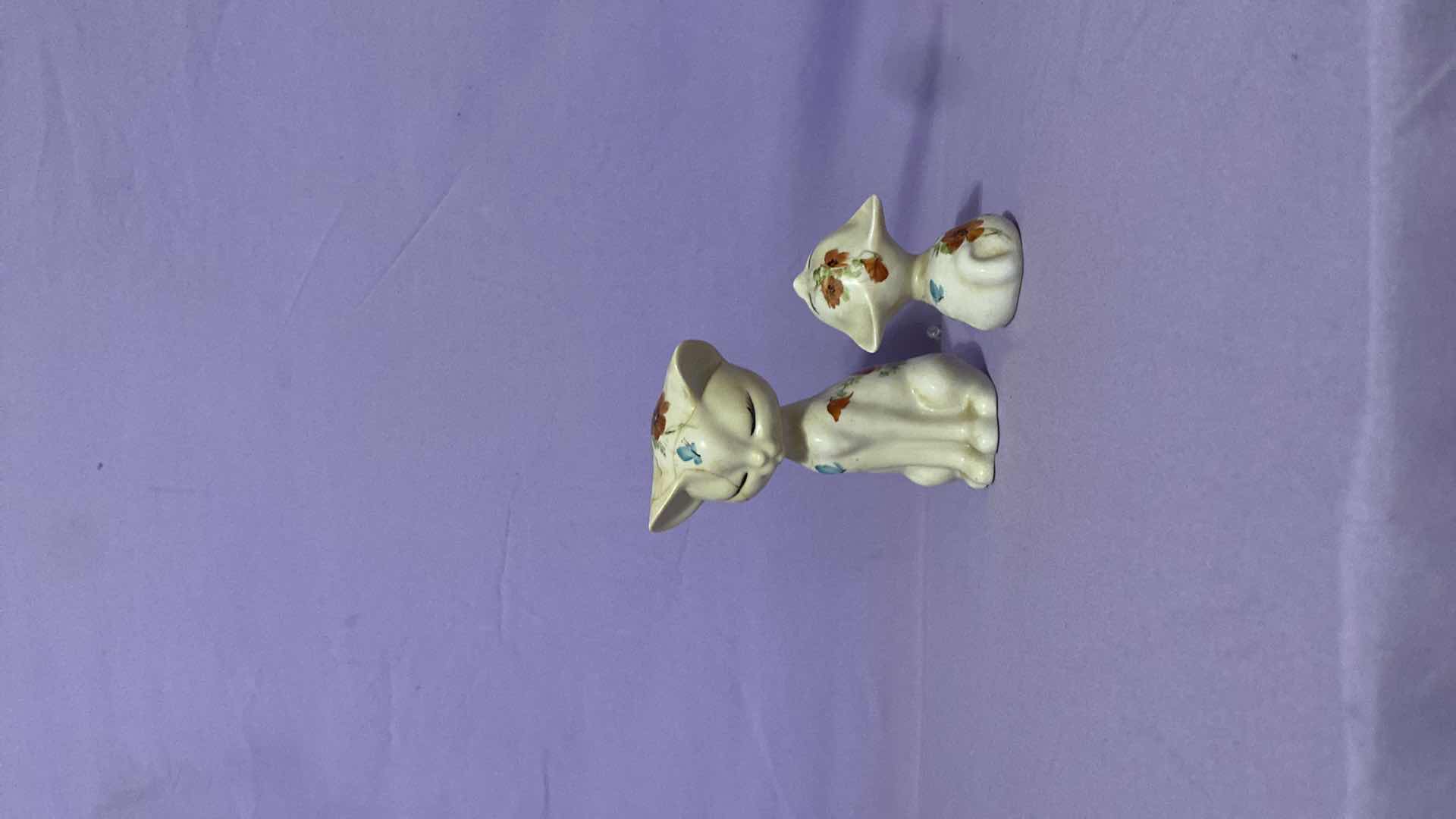 Photo 1 of 2 CERAMIC CATS