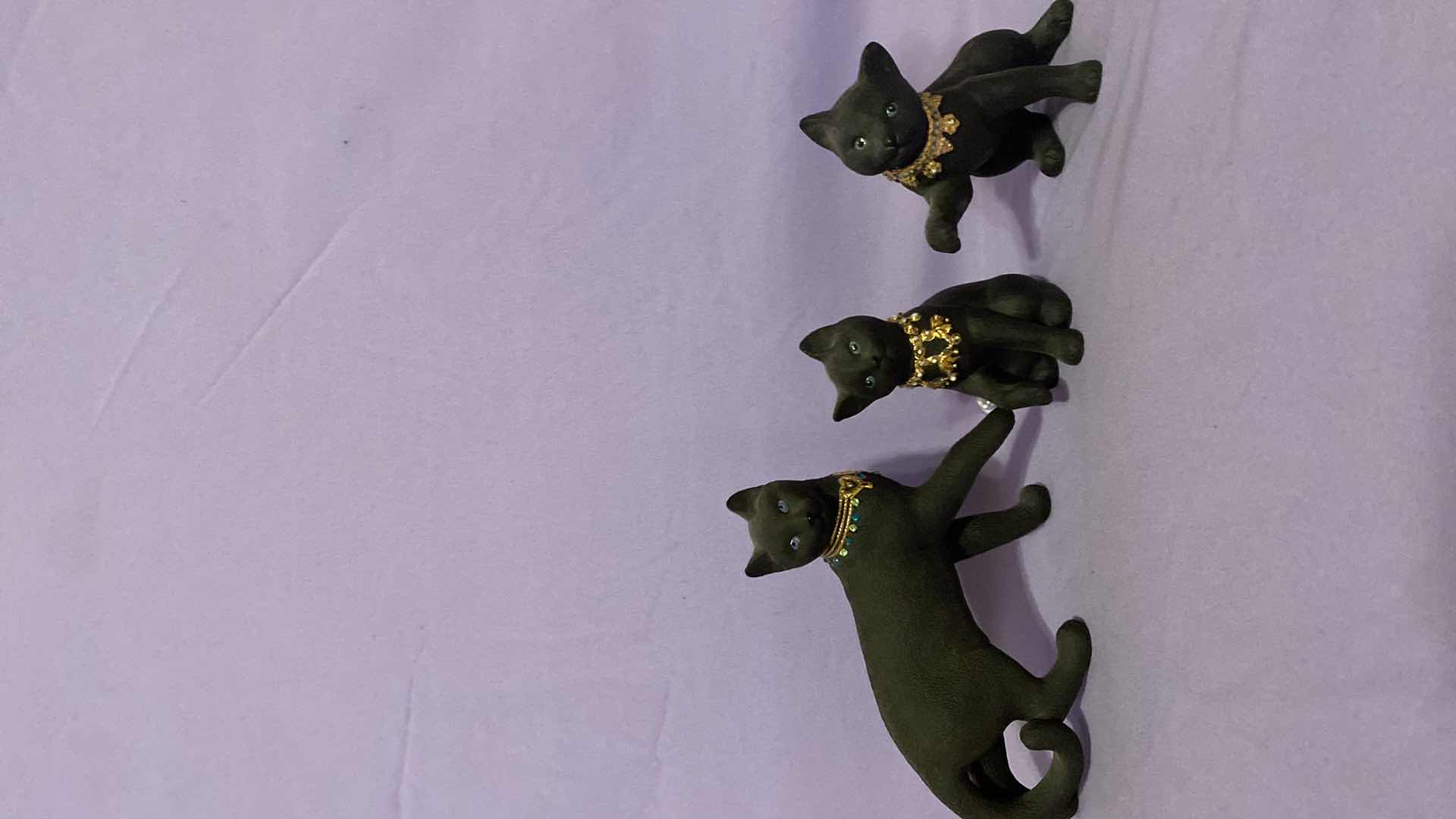 Photo 1 of 3 CERAMIC LENOX MIDNIGHT CATS